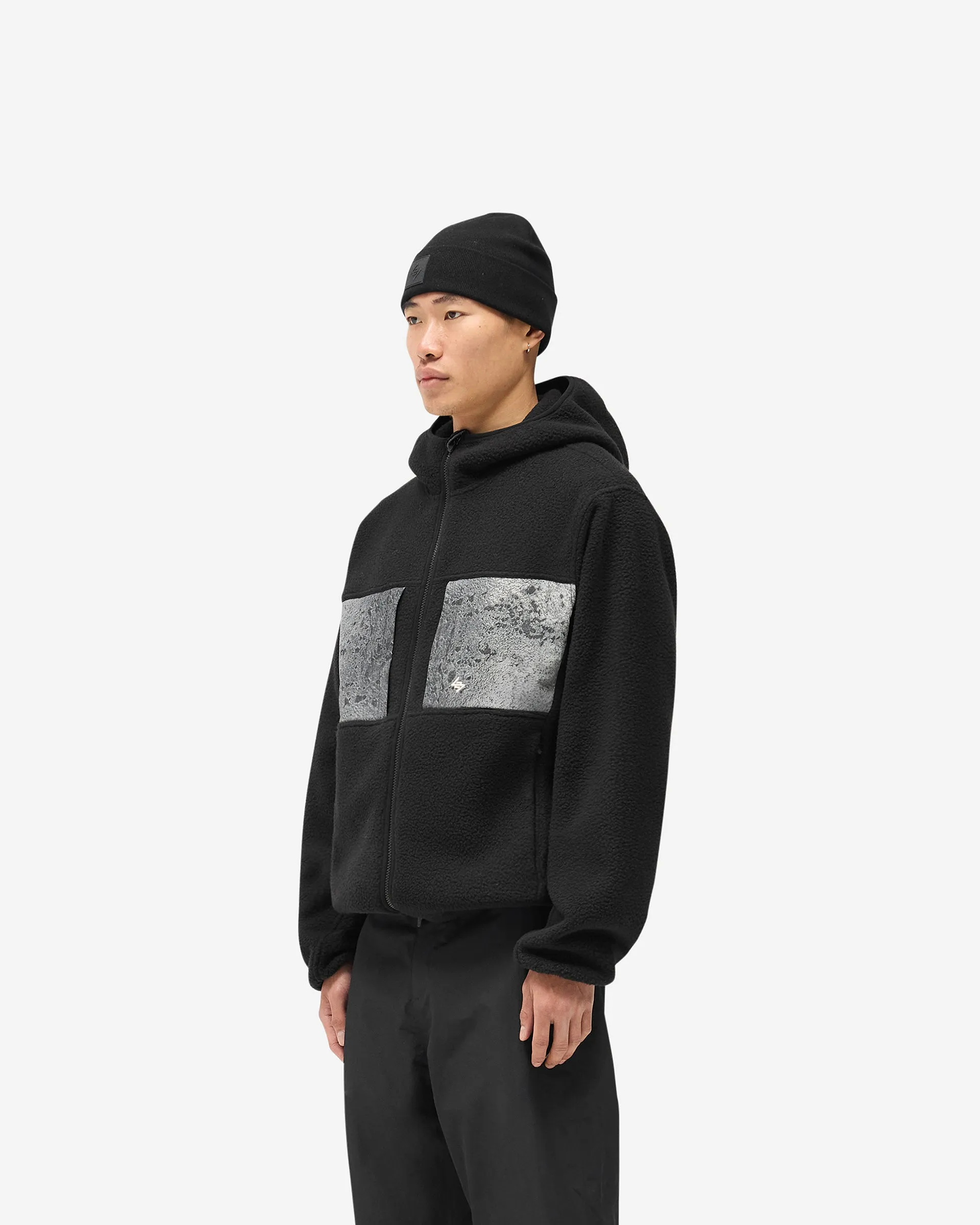 Dry Weather Look Quick Release Buckles 247 Borg Fleece - Black