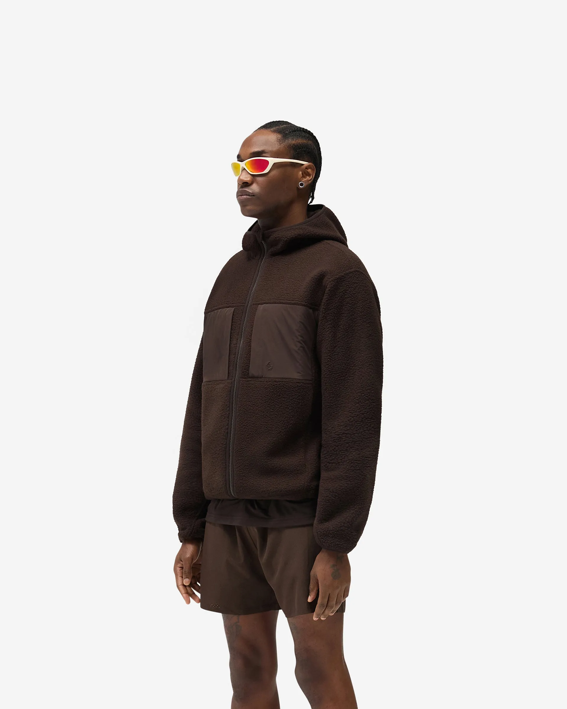 Mild Weather Layer 247 Borg Fleece - Chocolate