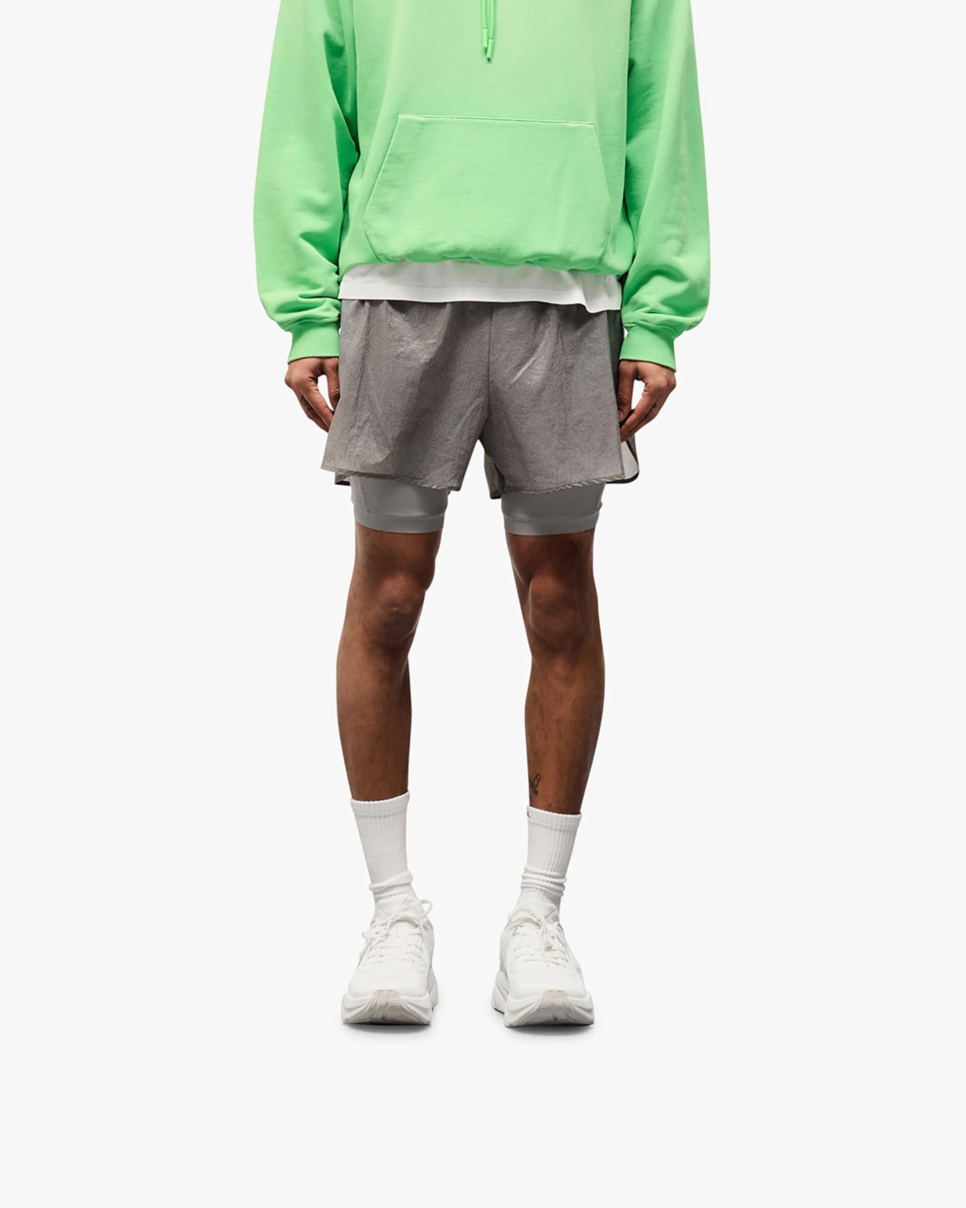 247 Contour 2-In-1 Run Shorts - Titanium Active Fit DIY project