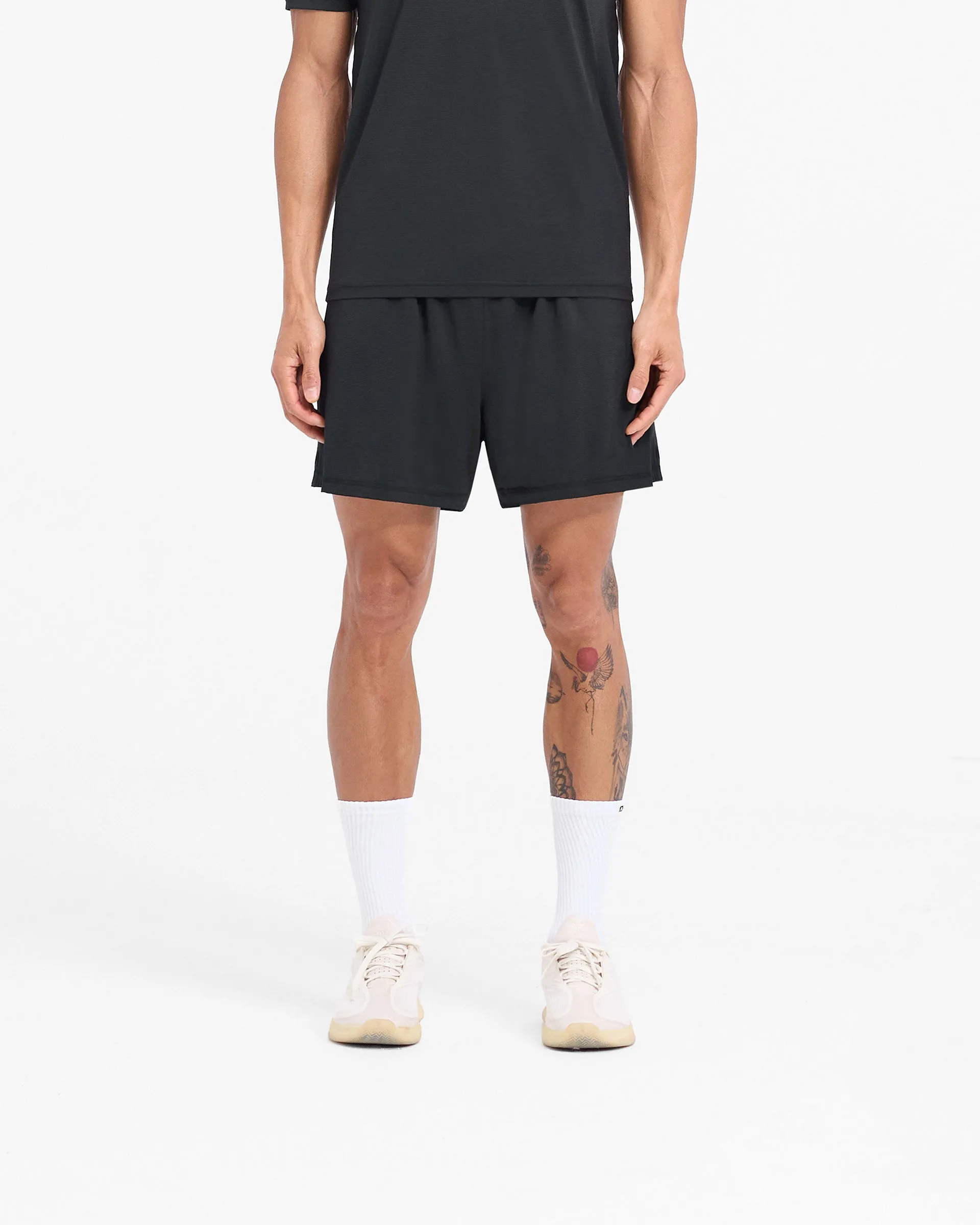 music event look MeshVentilation 247 DNA Mesh Shorts - Black