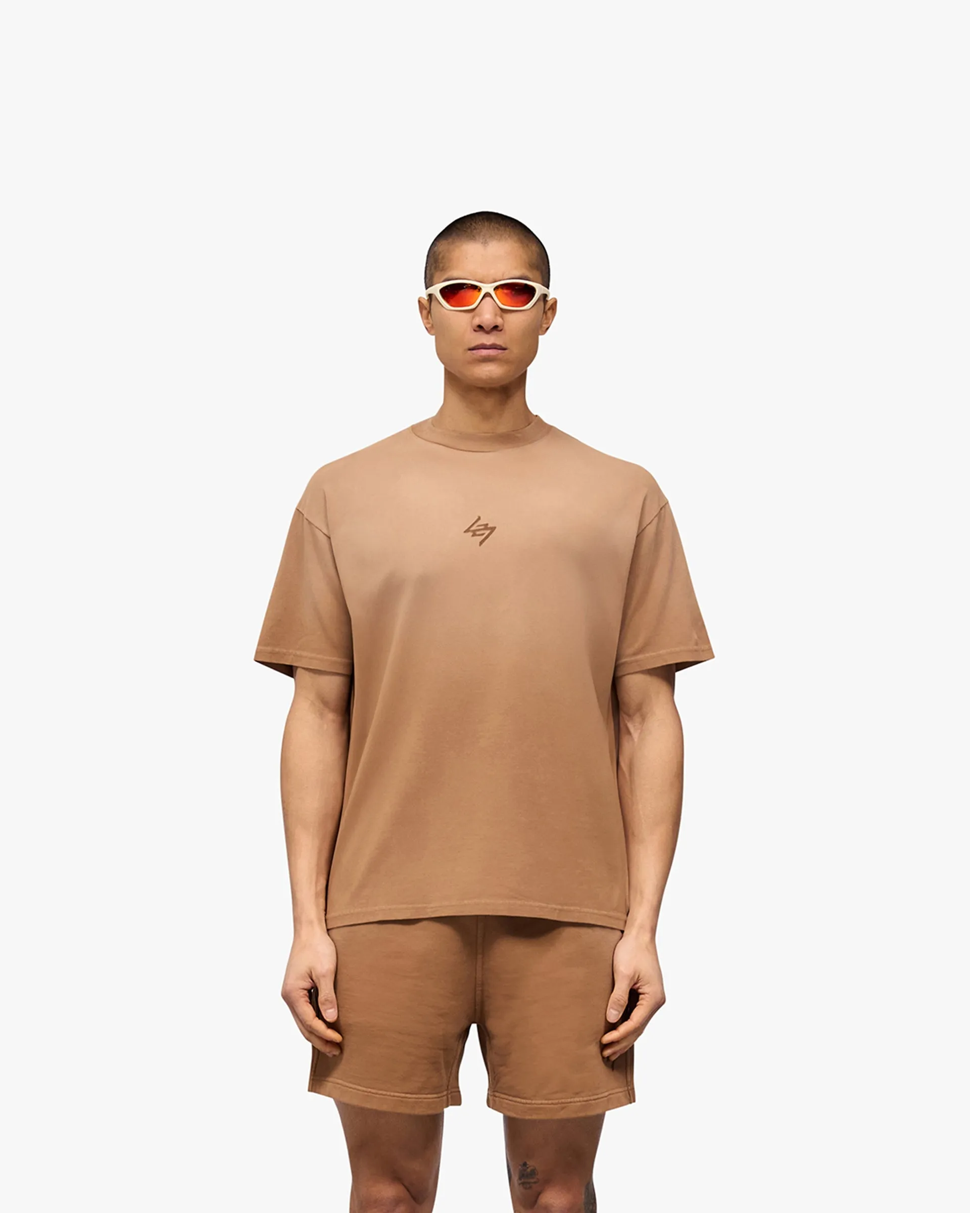 247 Motion Oversized T-Shirt - Rust Timeless Top Layering Piece