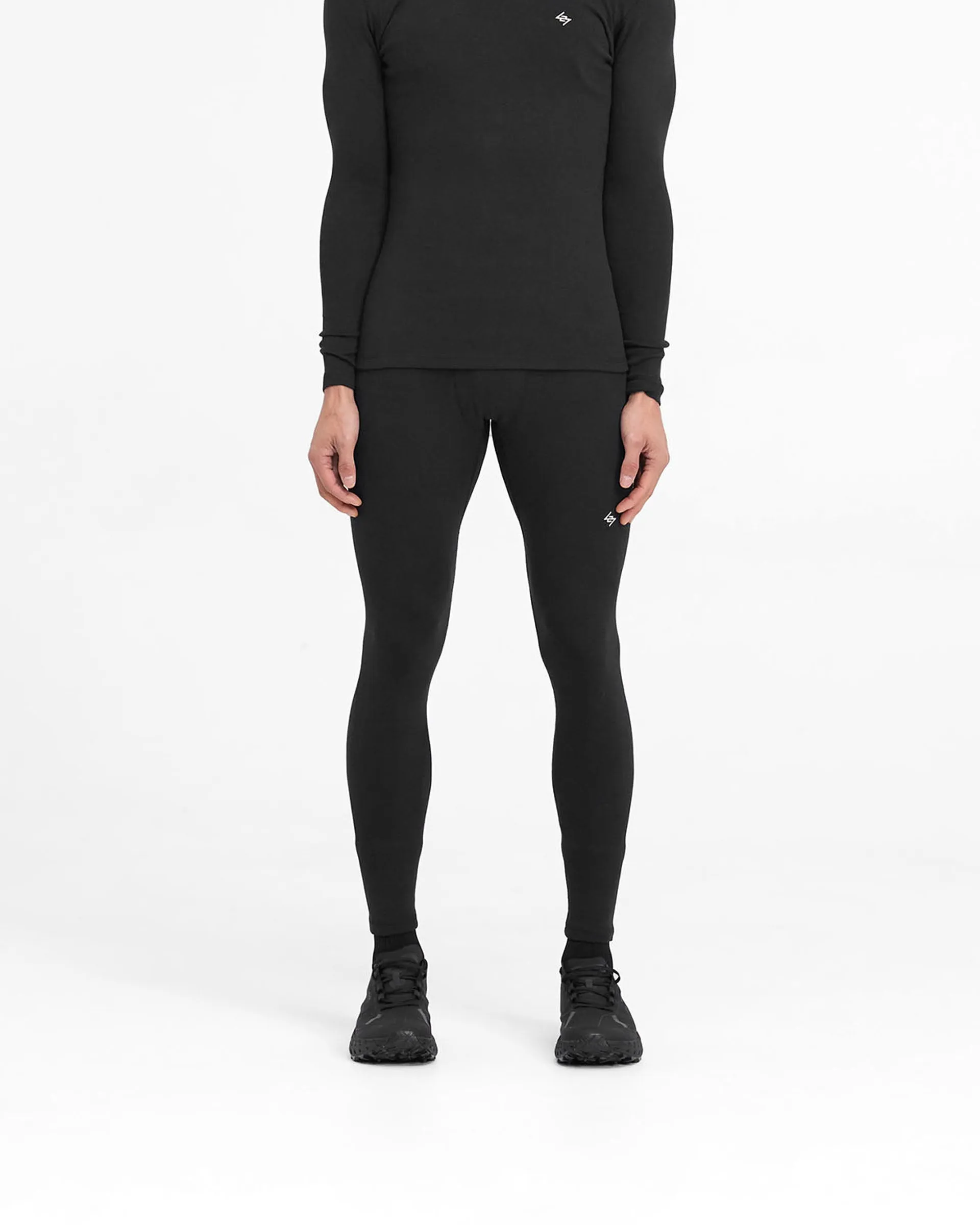 247 Ribbed Legging - Black All terrain Flattering Comfort Wear