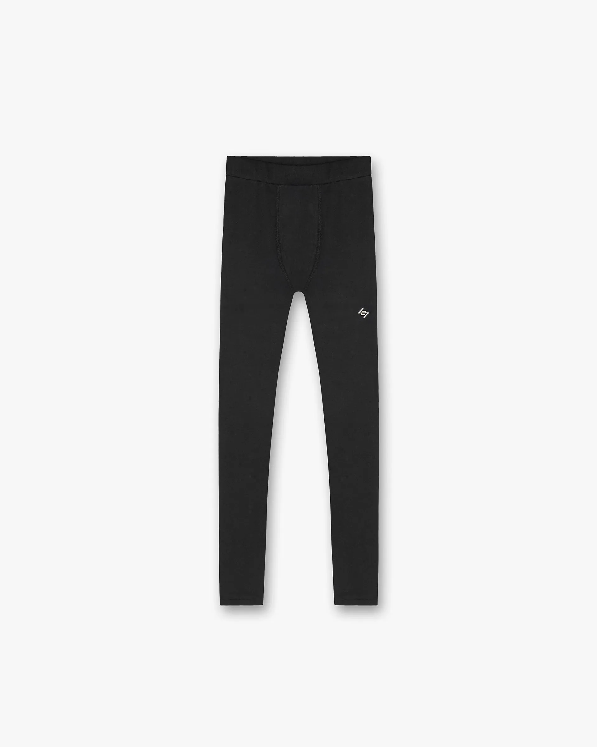 Ventilated Panels 247 Ribbed Legging - Black