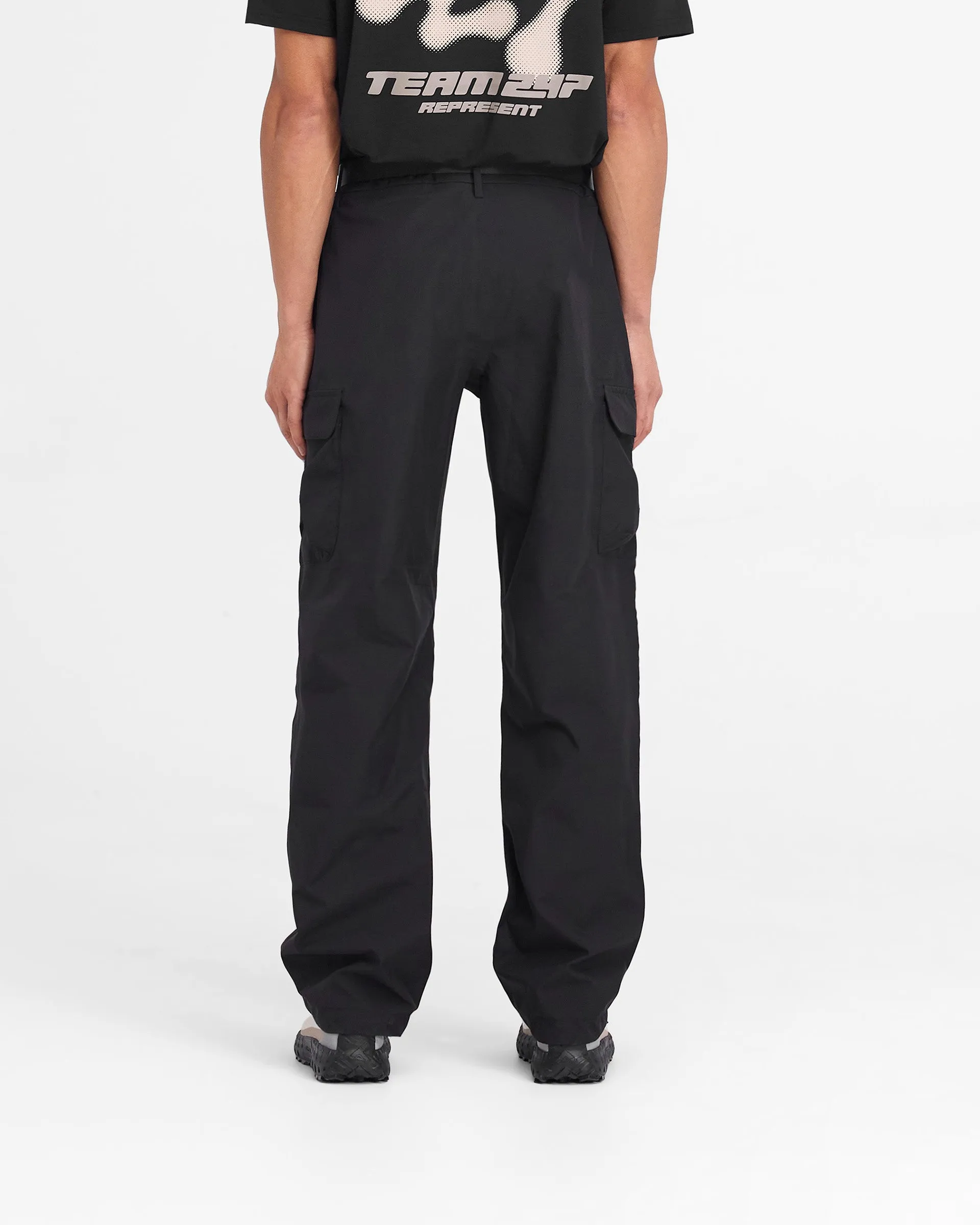 247 Technical Cargo Pant - Black Smart Design Stretchable