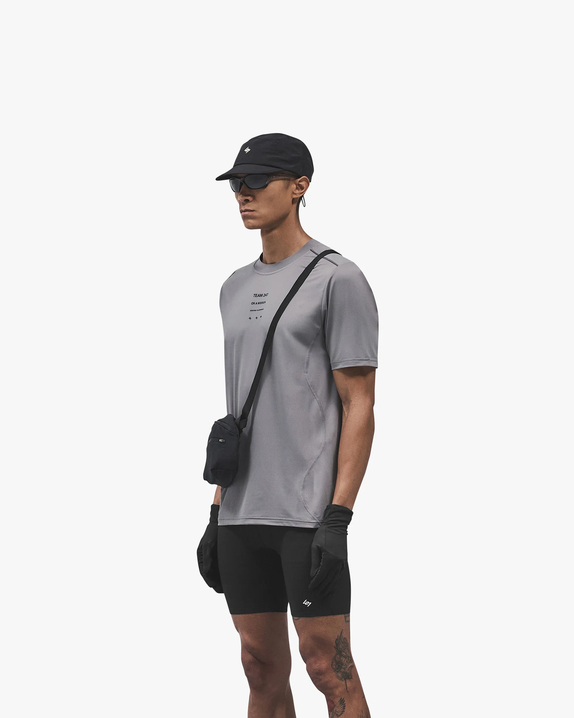 247 Trail T-Shirt - Steel Sleep Elderly clothing