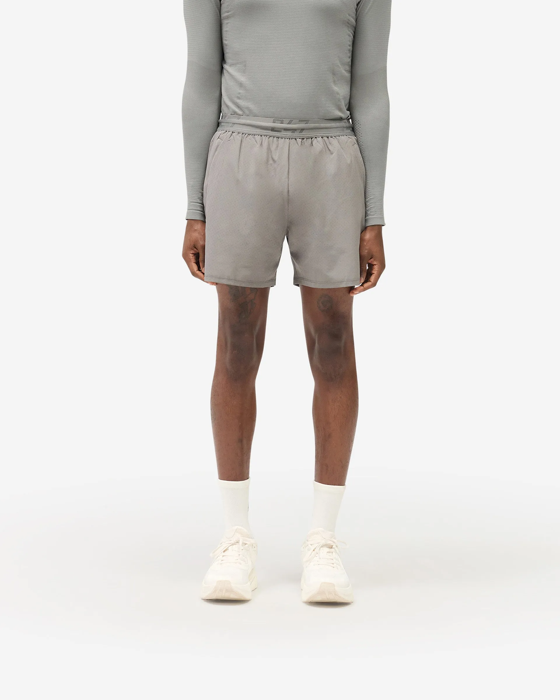 247 Trek Shorts - Steel Wind Resistant Material