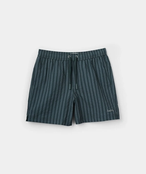 The San Vito Swim Trunk - Dk Teal/Arctic Camouflage Style