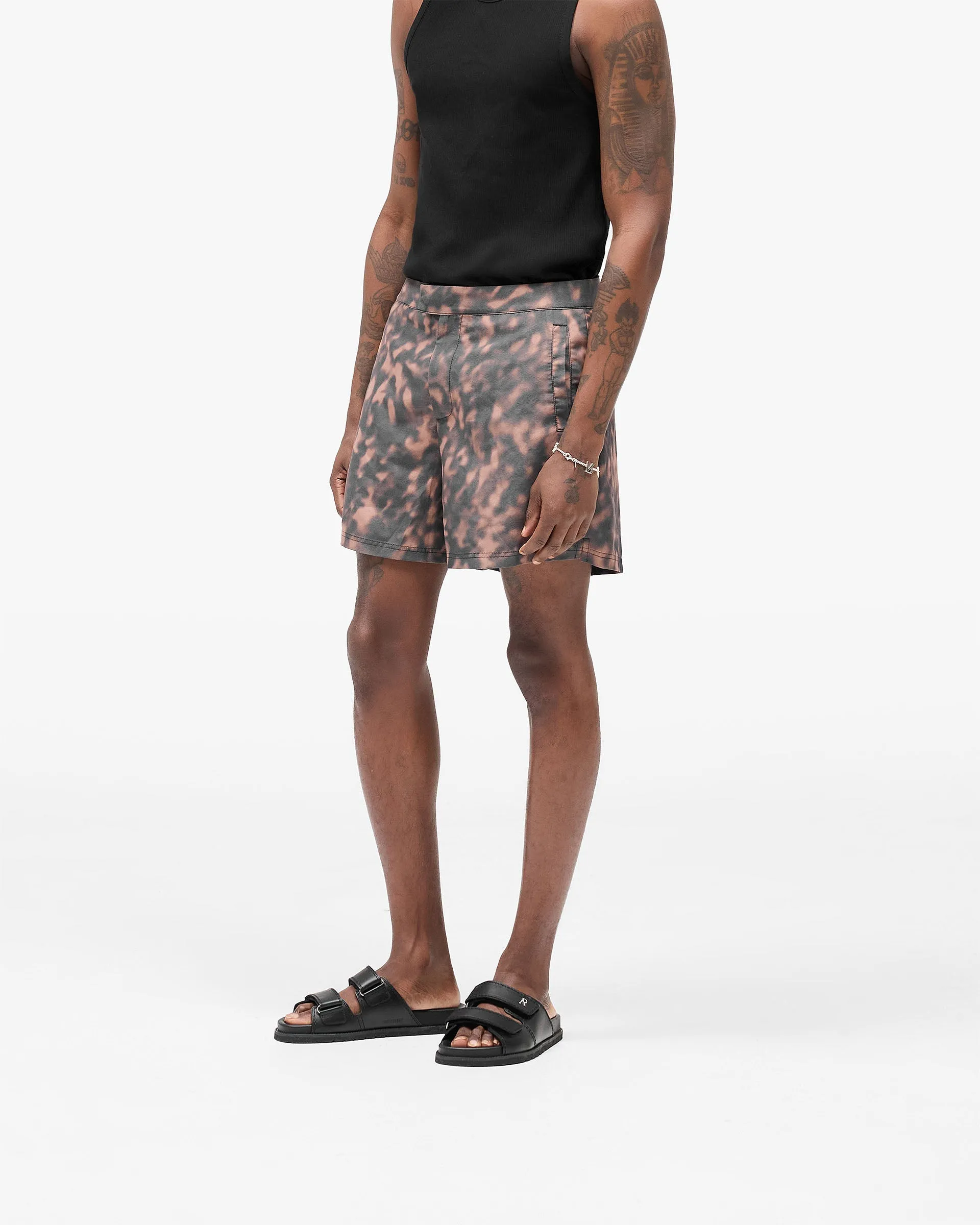 Soft Feel Summer Ready Tortoise Swim Short - Tortoise