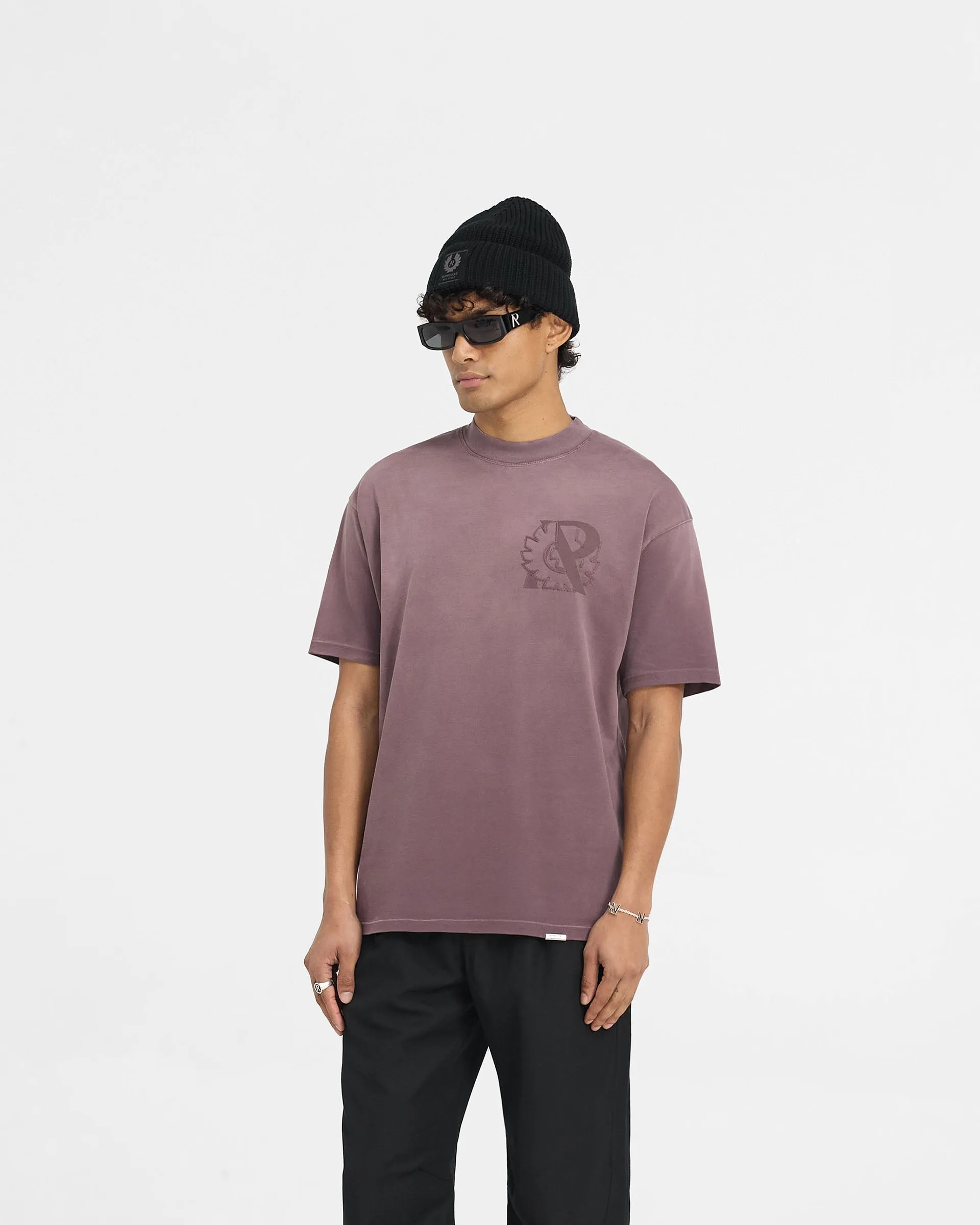 Fashionable Look Represent X Belstaff Outline Phoenix T-Shirt - Plum