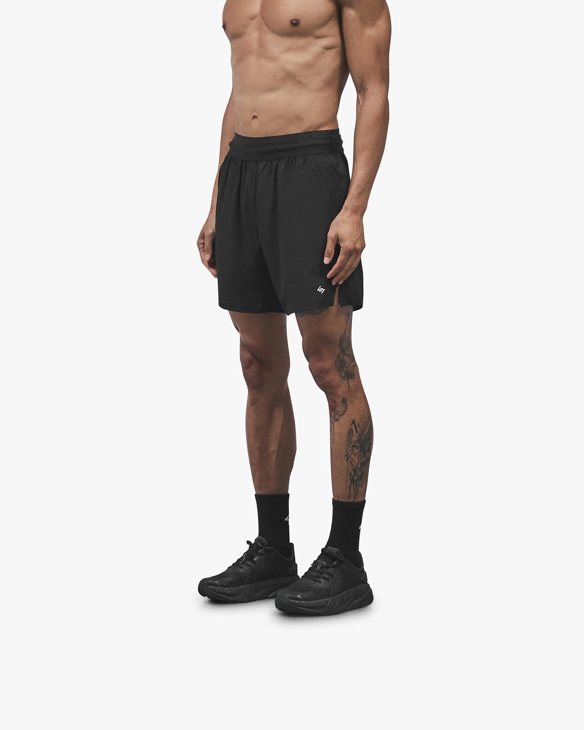 Comfy Layer Trendy Look 247 Trek Shorts - Black