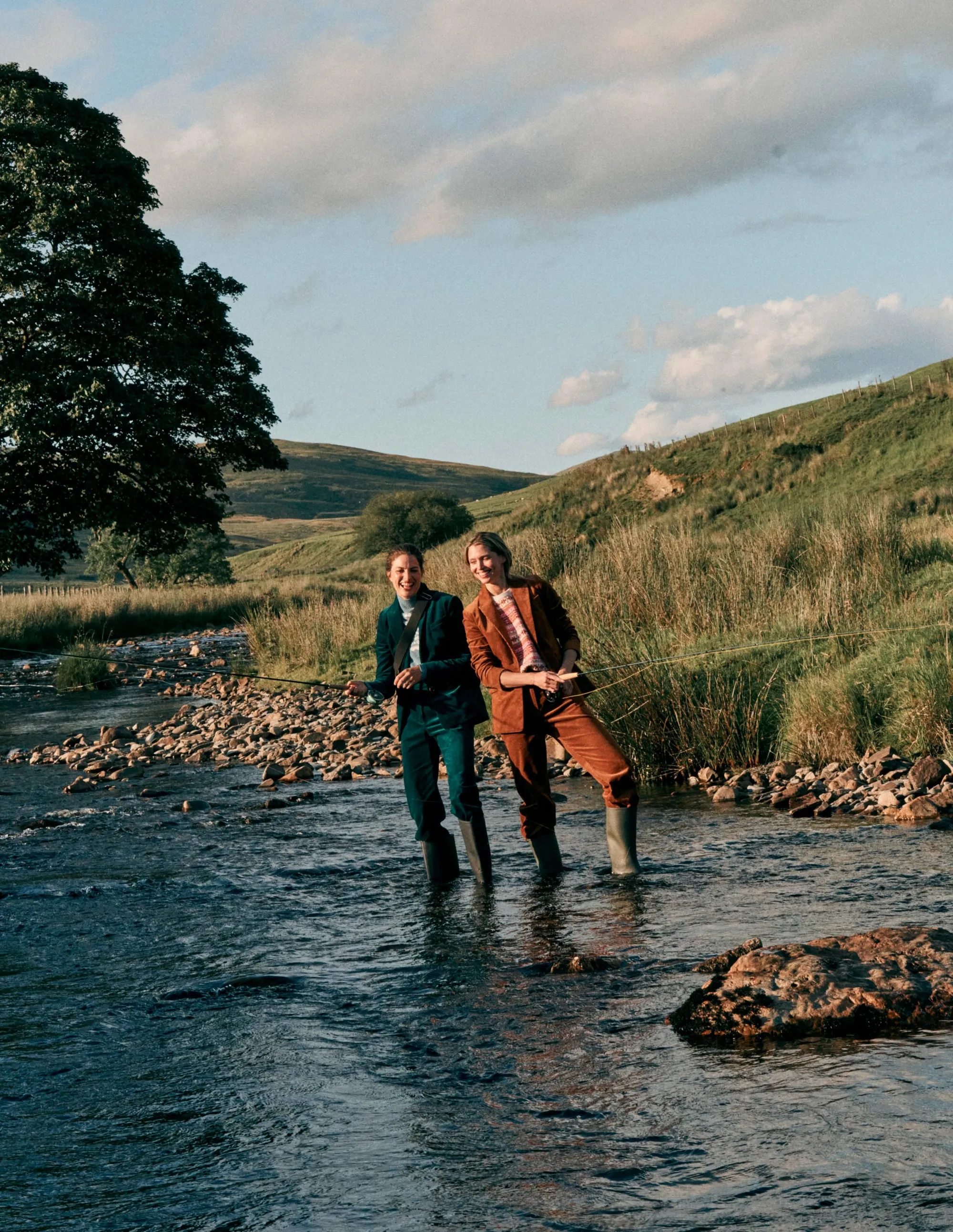 Stamford Cord Blazer-Ginger Weatherproof Technology