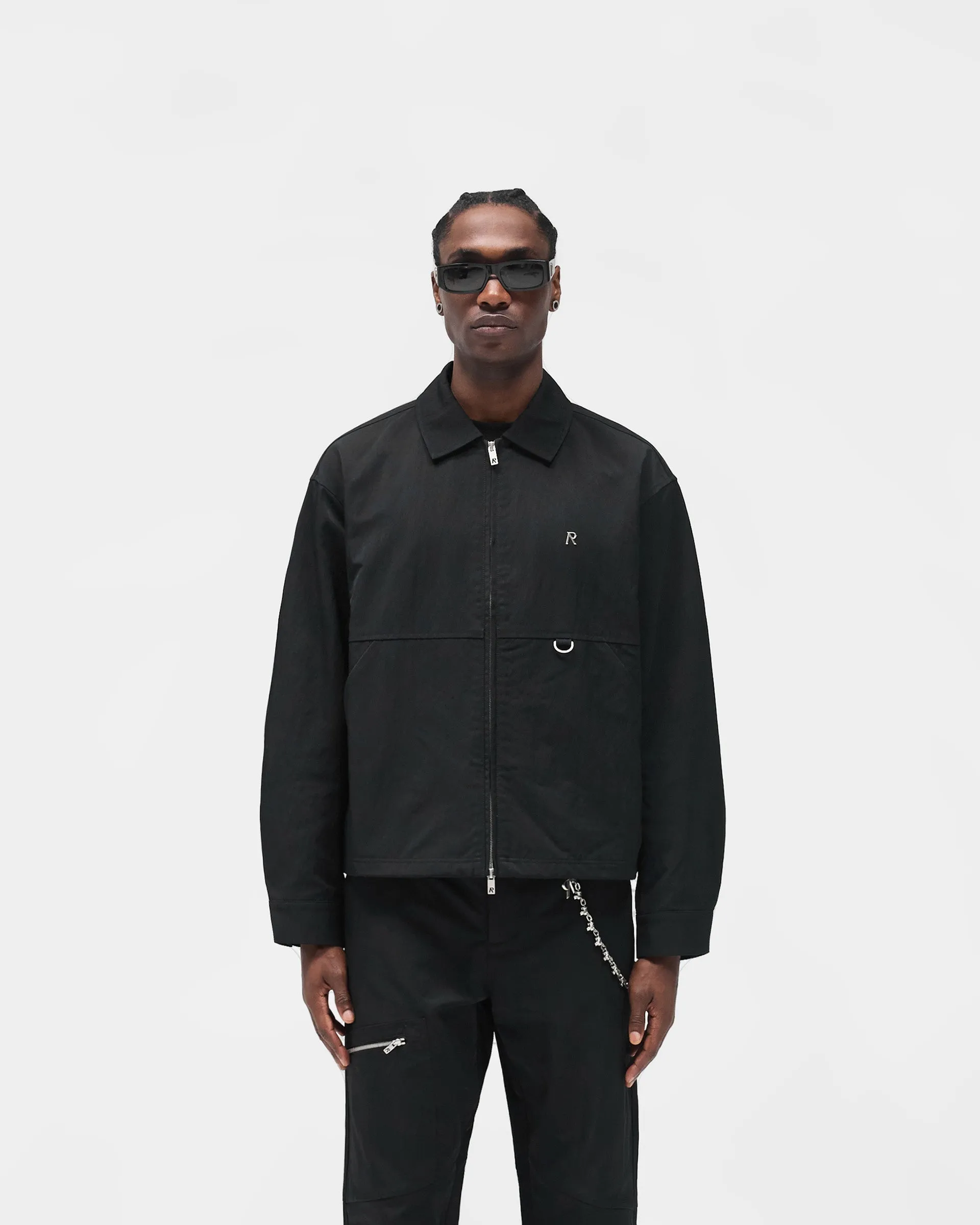 Nylon Overshirt - Jet Black Gift Idea