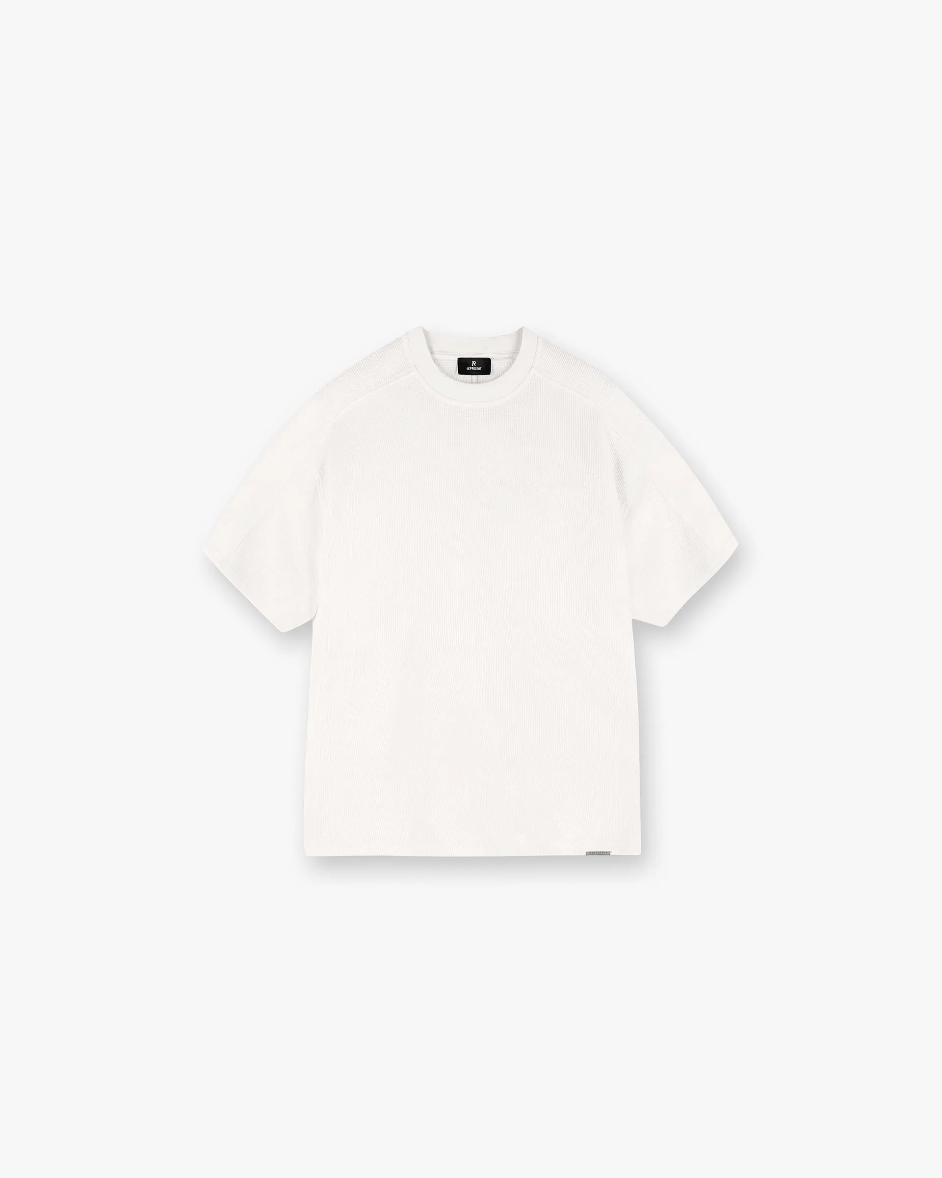 Everyday Flex Simple and Cozy Waffle T-Shirt - Flat White