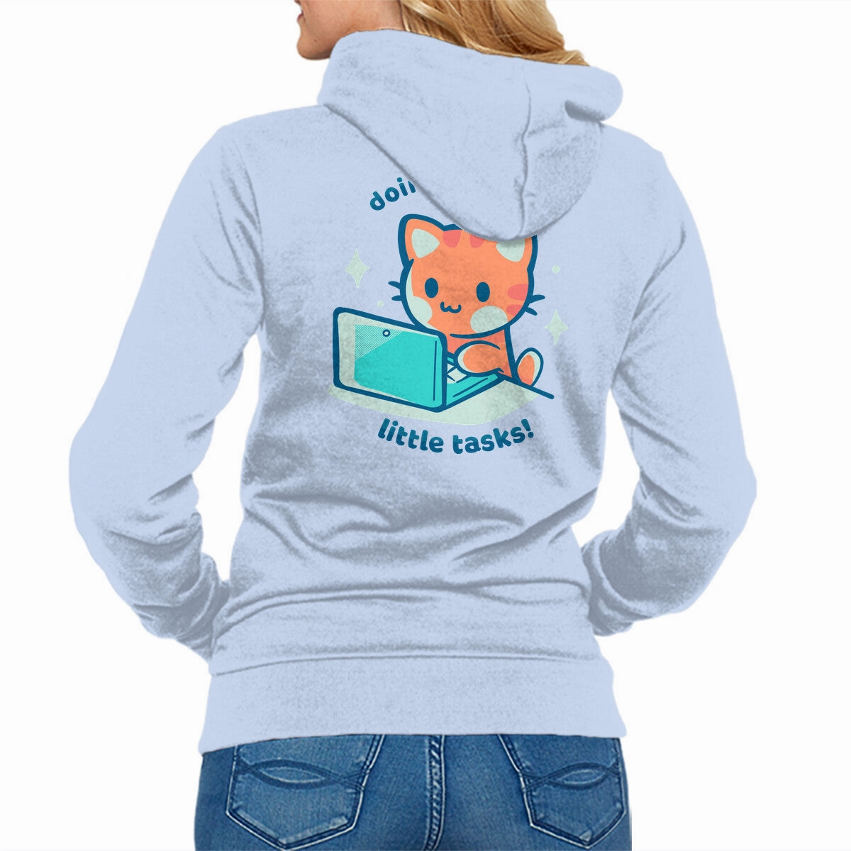 product personalized touch Casual Hoodie Doing My Silly Little Tasks