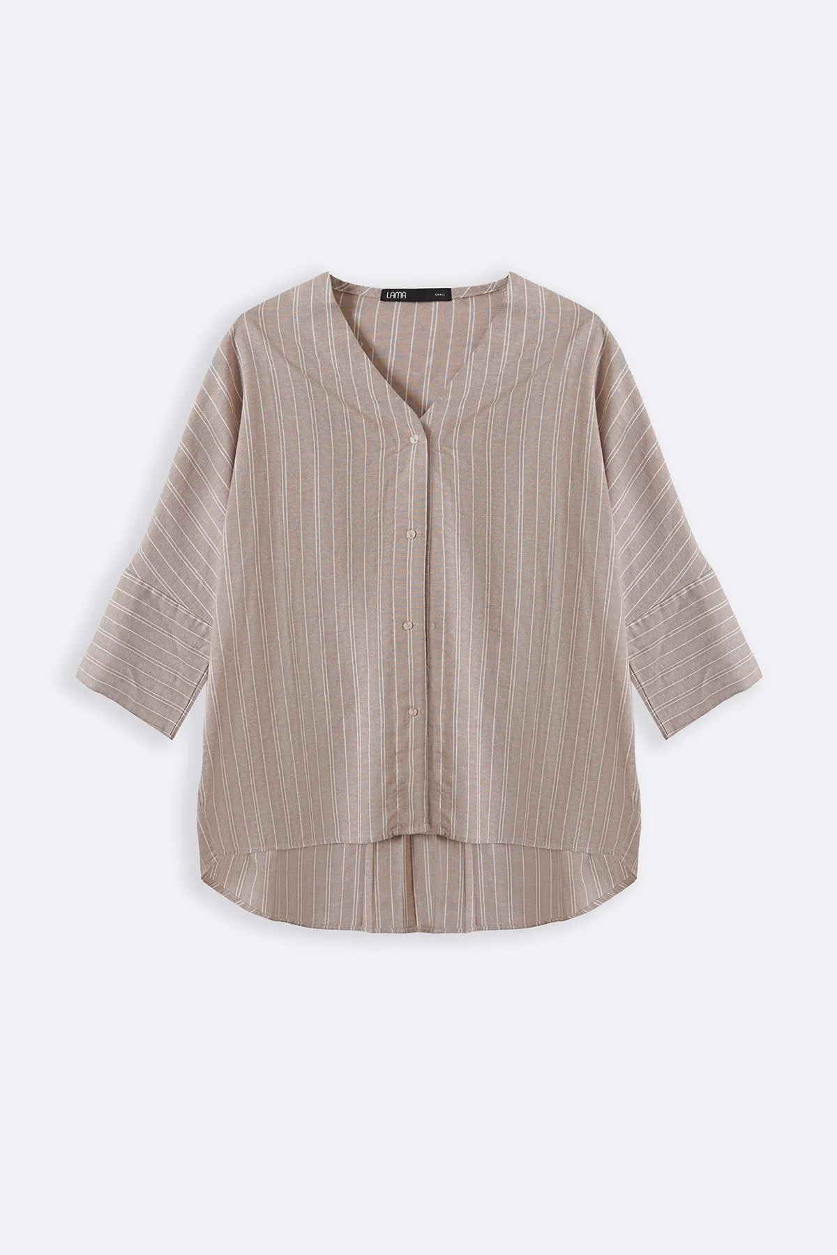 LINEN BATWING SHIRT Tall Option