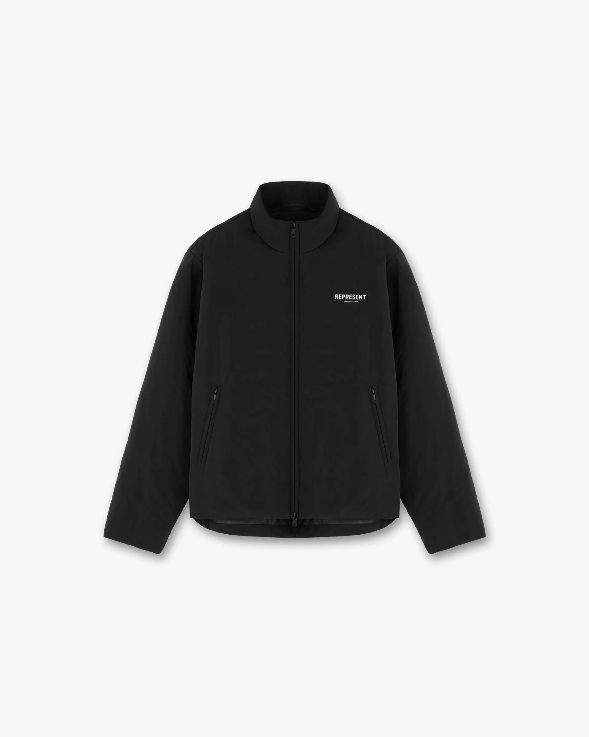 Represent Owners Club Wadded Jacket - Black High Collar Options