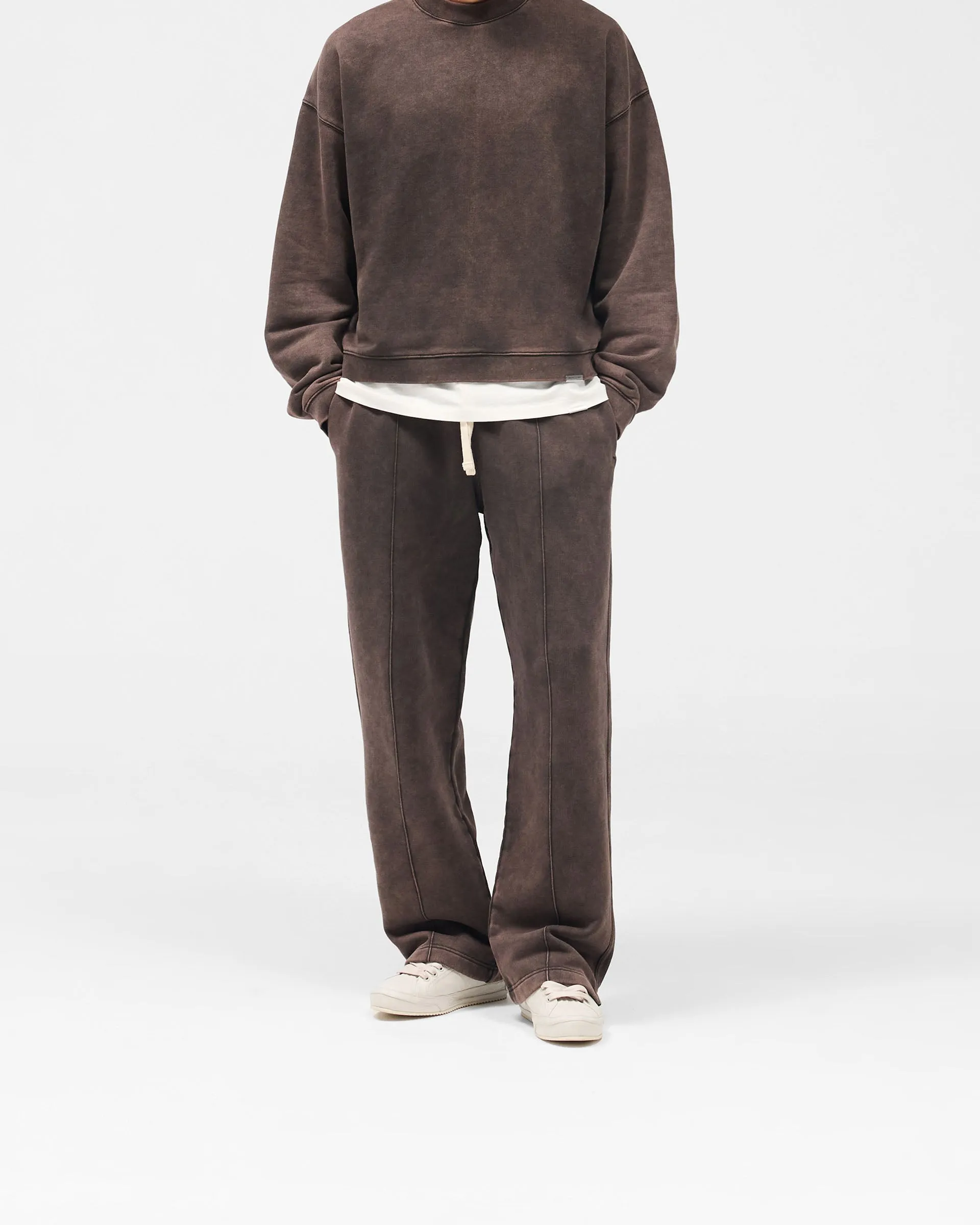 FlameRetardantTreatment Initial Sweatpants - Coffee