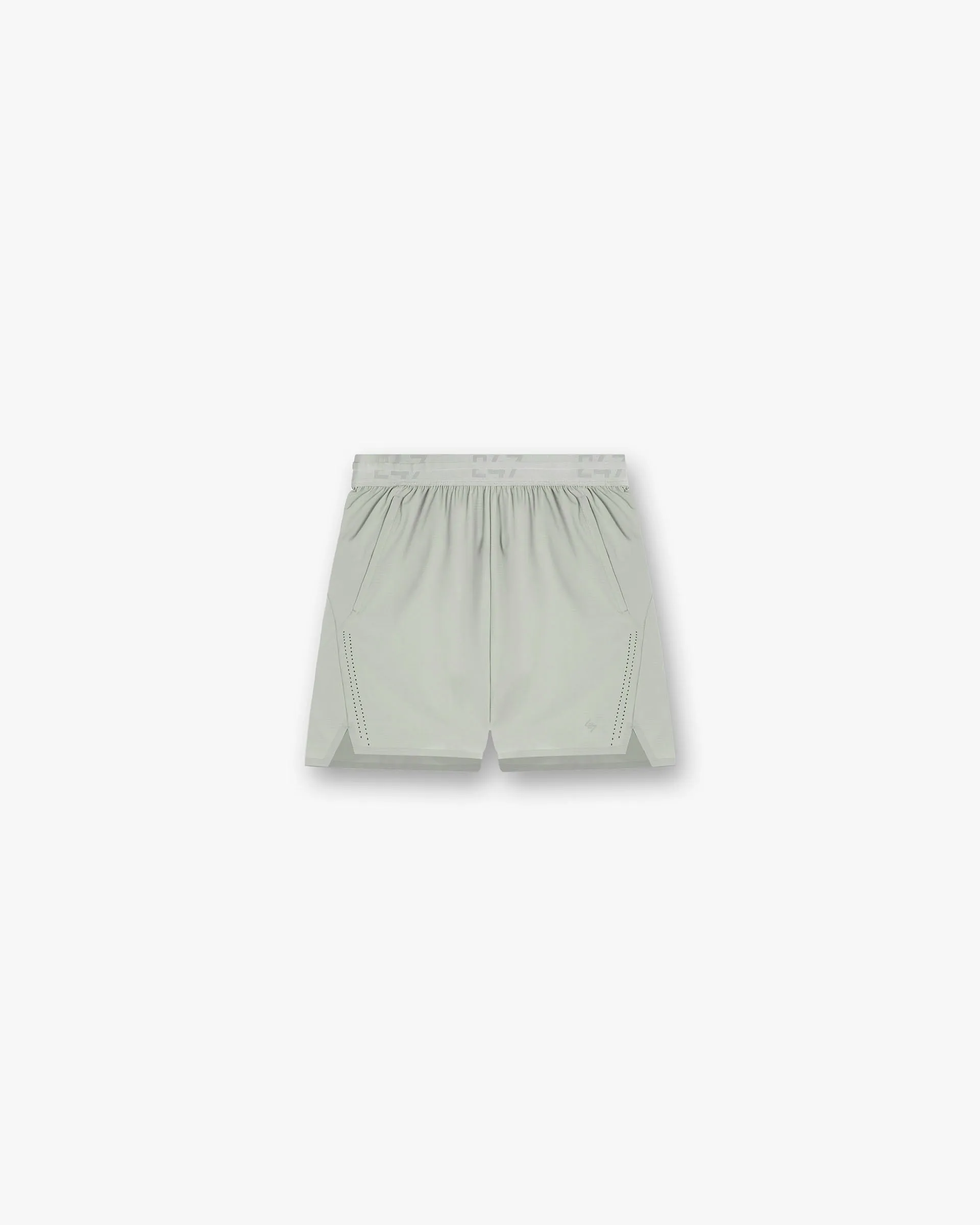 247 Training Short - Sage Double Stitched Seams