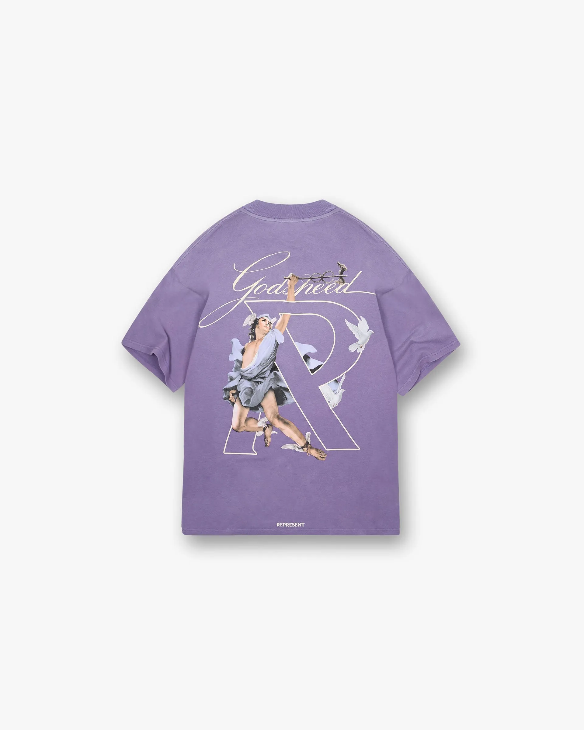 Hermes T-Shirt - Purple Hygroscopic Fiber