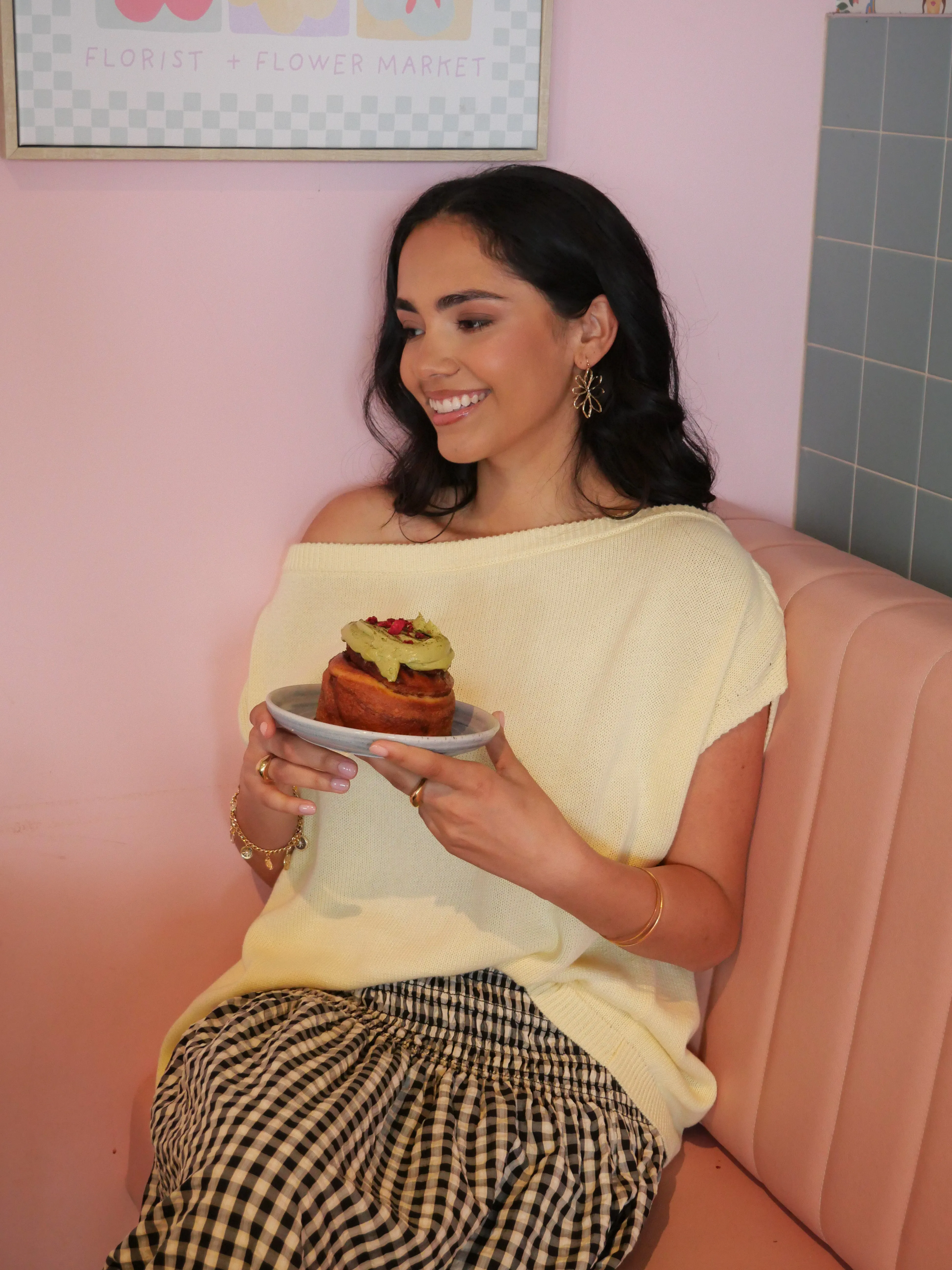 Moisture Management Ayva Remi Asym Knit Top Butter Yellow