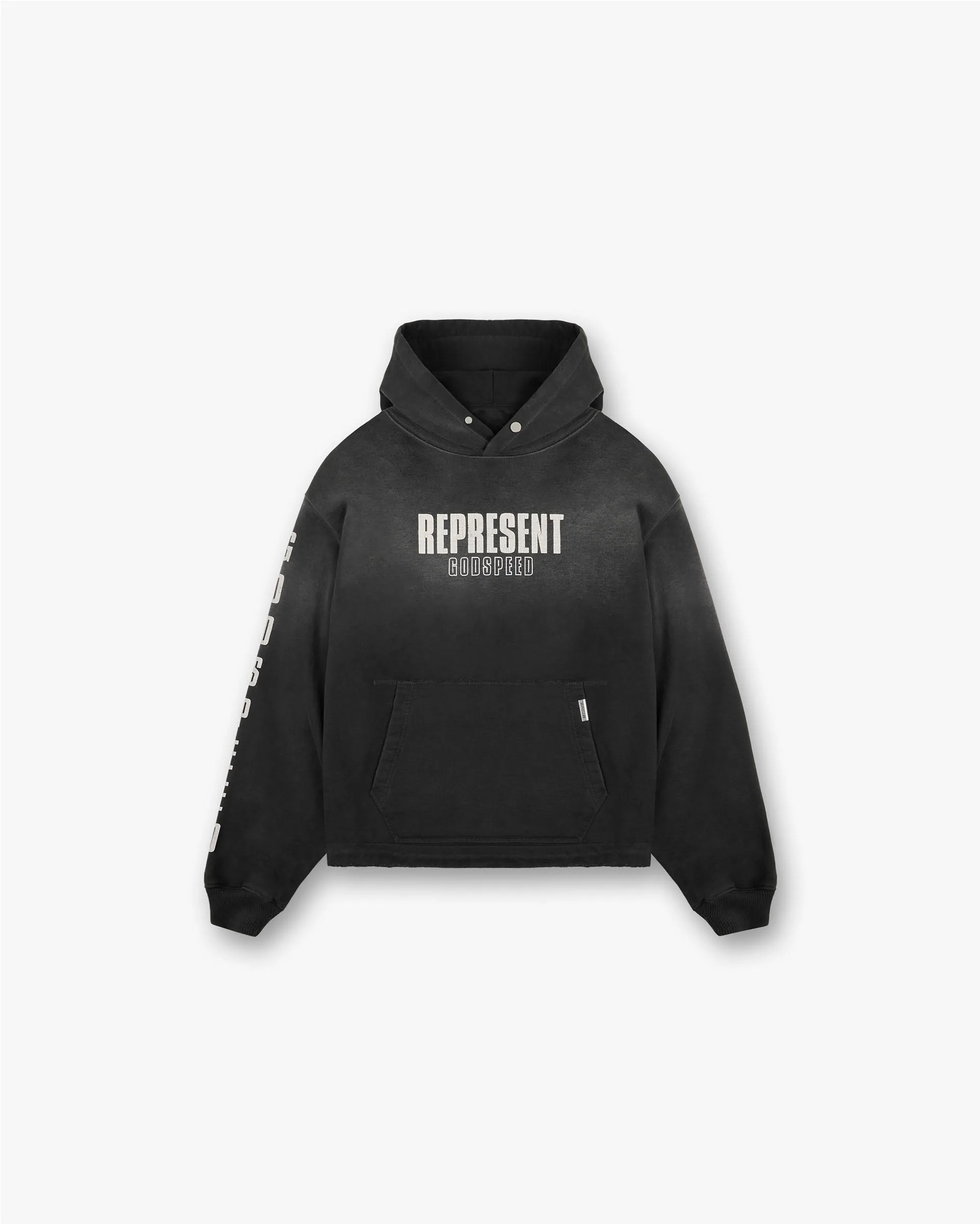 Godspeed Hoodie - Aged Black product packaging