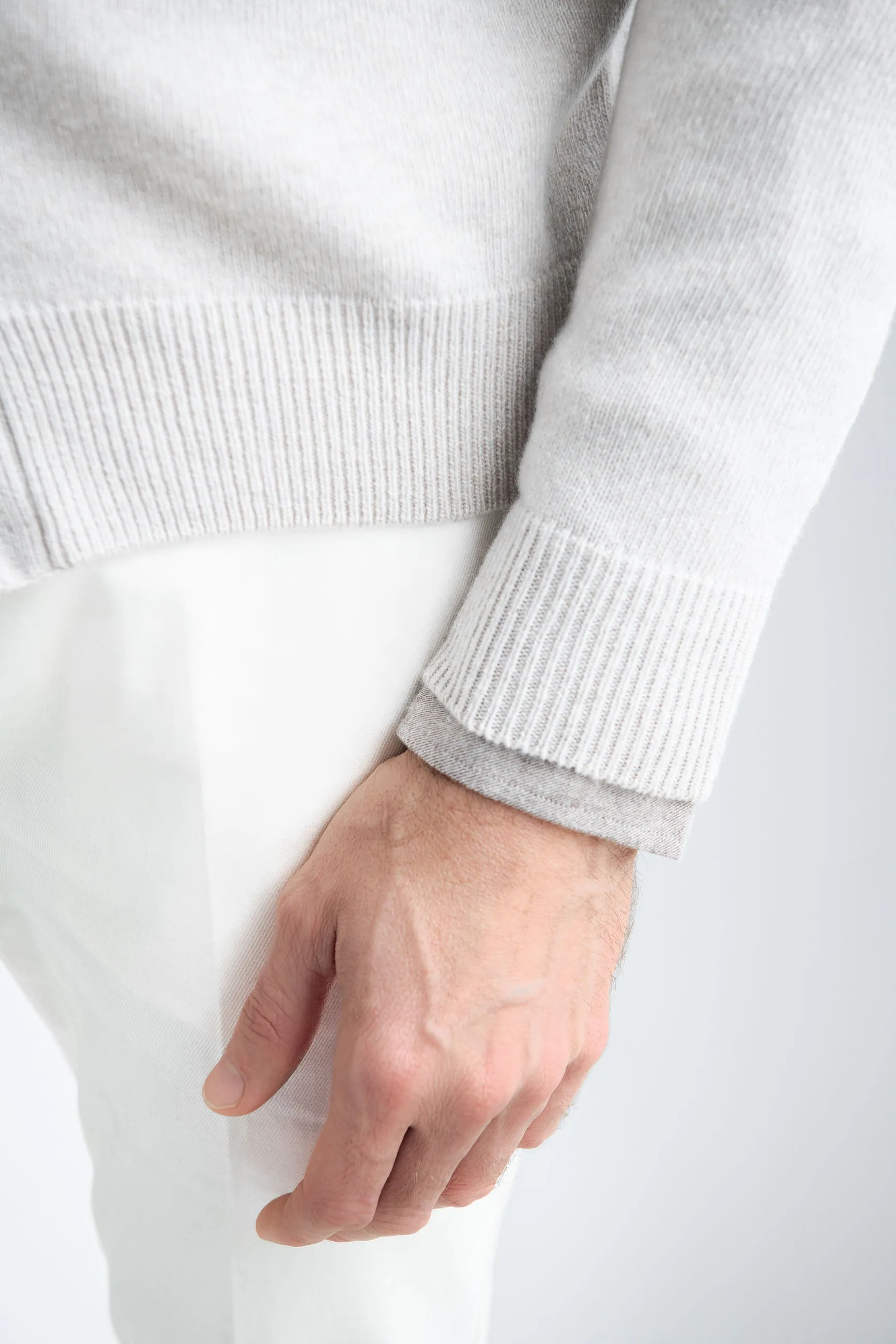 Beige Cardigan ?C Made in Italy Seasonal Style Relaxed trousers