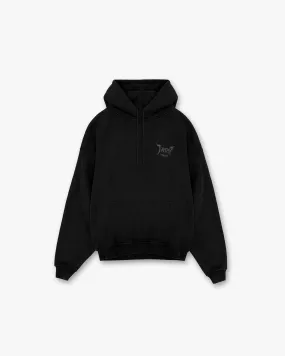 product gift worthy appeal Warm Comfort Team 247 X END Oversized Hoodie - Jet Black