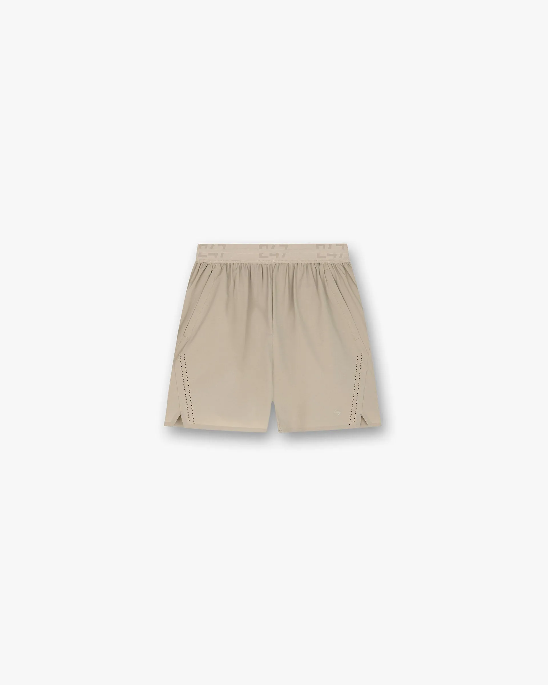 247 Training Shorts - Pebble Tapered leg
