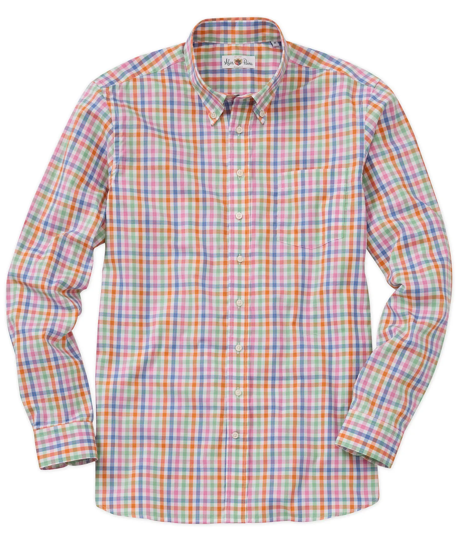 Anti Pilling Treatment Fleetwood Windowpane Tattersall Sport Shirt