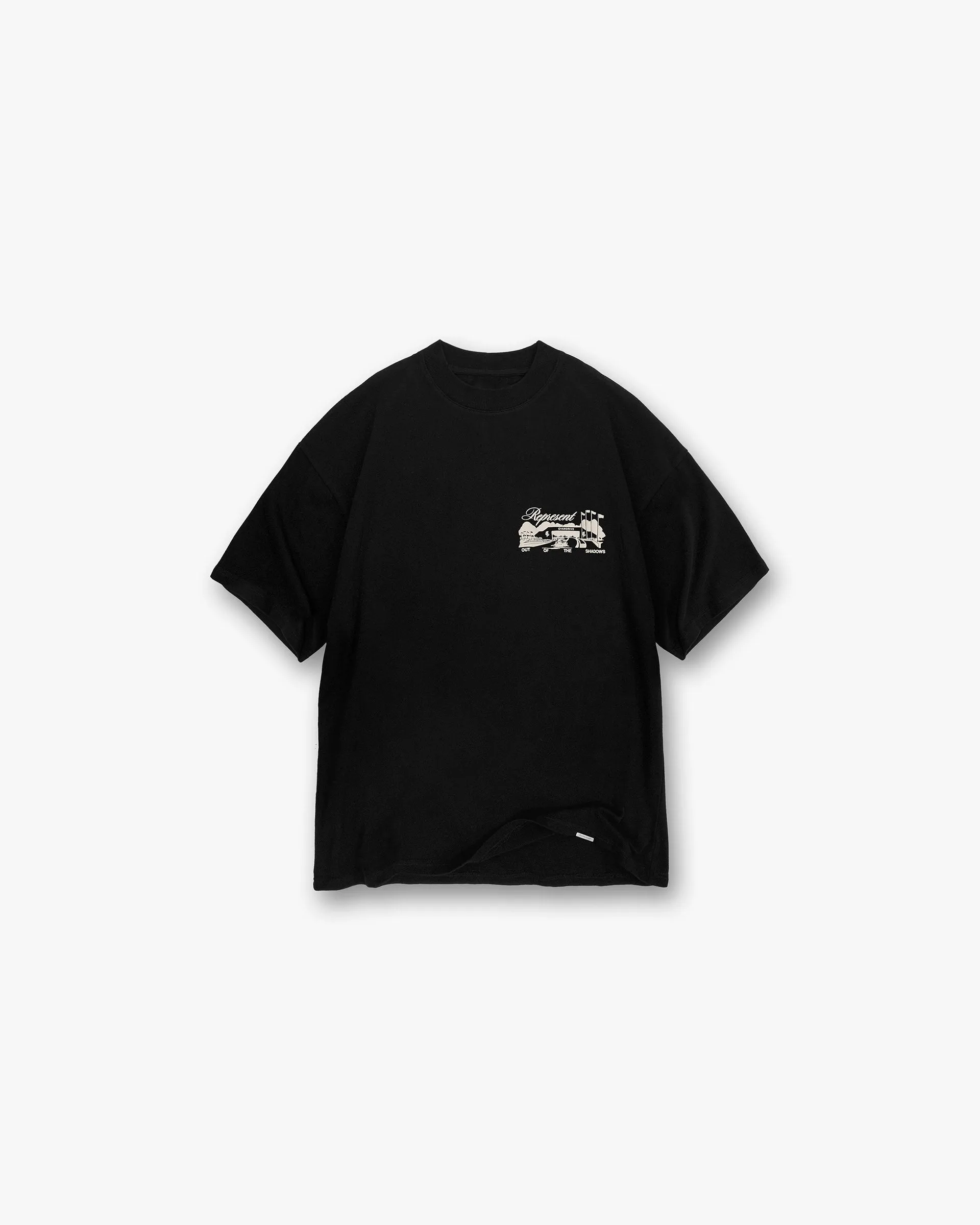 Raceway T-Shirt - Jet Black Cold Wash Optimized