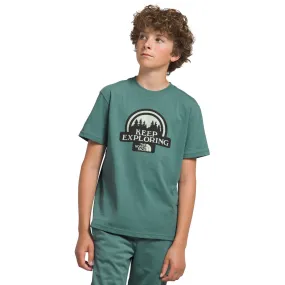 Boys' S/S Graphic Tee Contrast Stitching