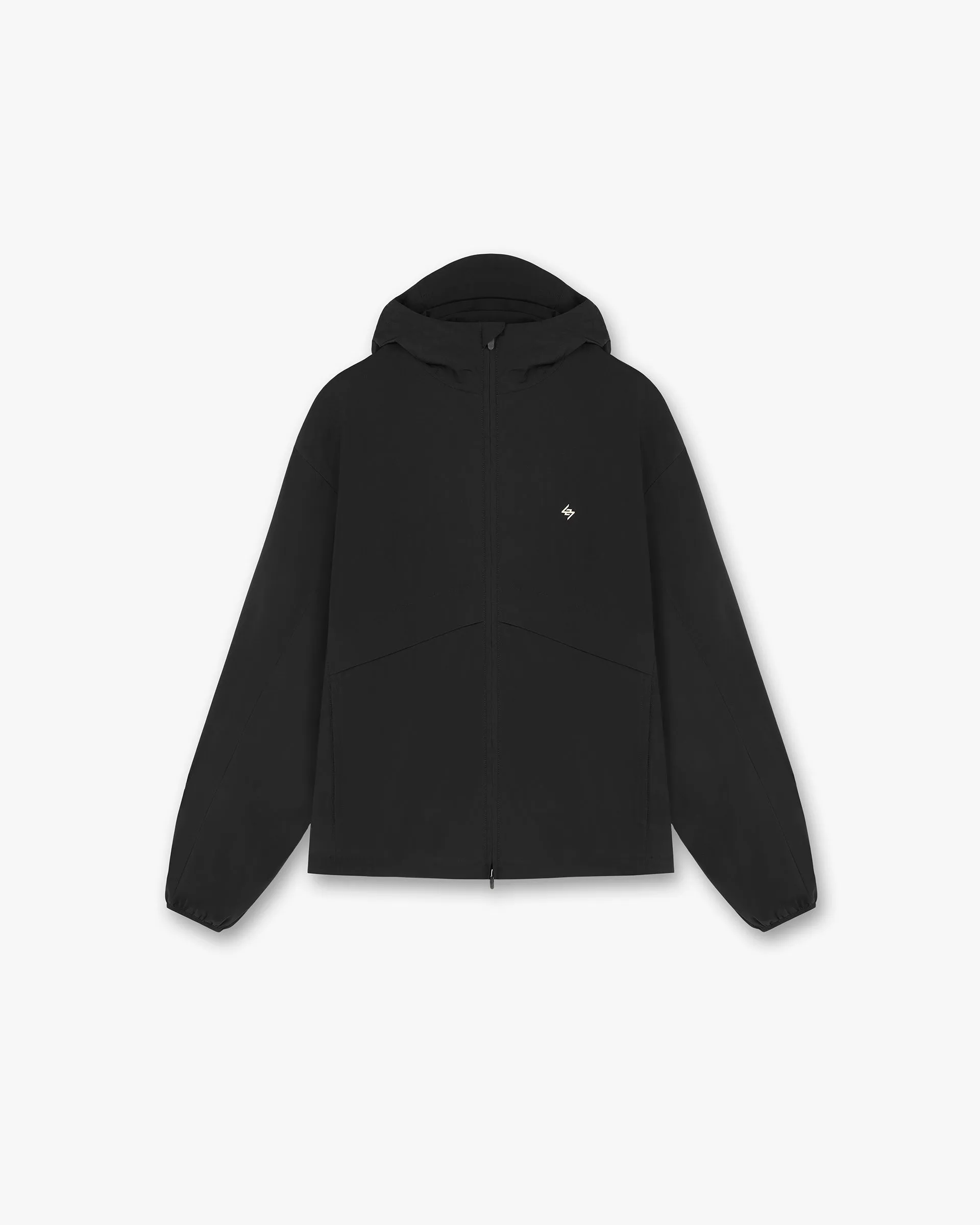 Comfort Fit Cut Midweight Layer 247 Hooded Training Jacket - Jet Black