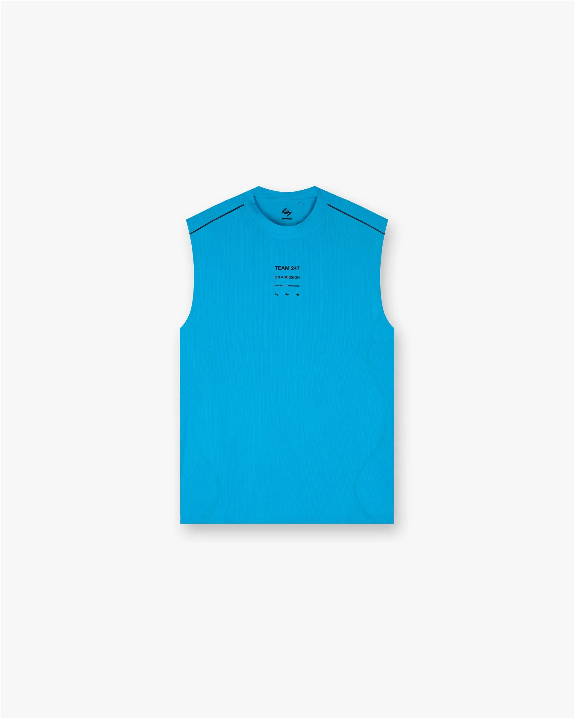 247 Trail Tank - Electric Blue Minimalist Aesthetic Timeless and Chic