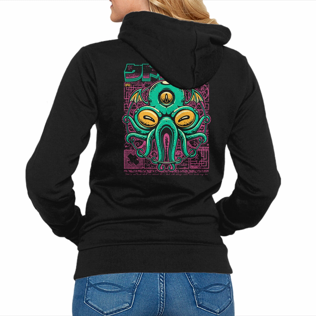 Patchwork Fashion Piece Cthulhu Fhtagn
