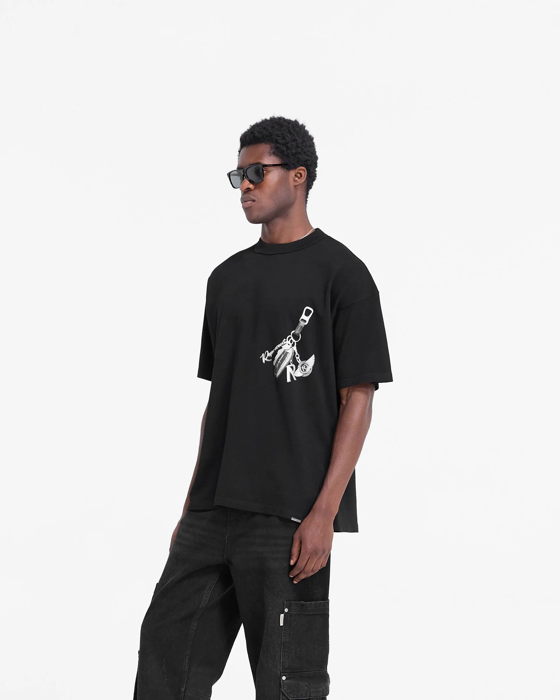 Keys To The Club T-Shirt - Jet Black Valentine's Day