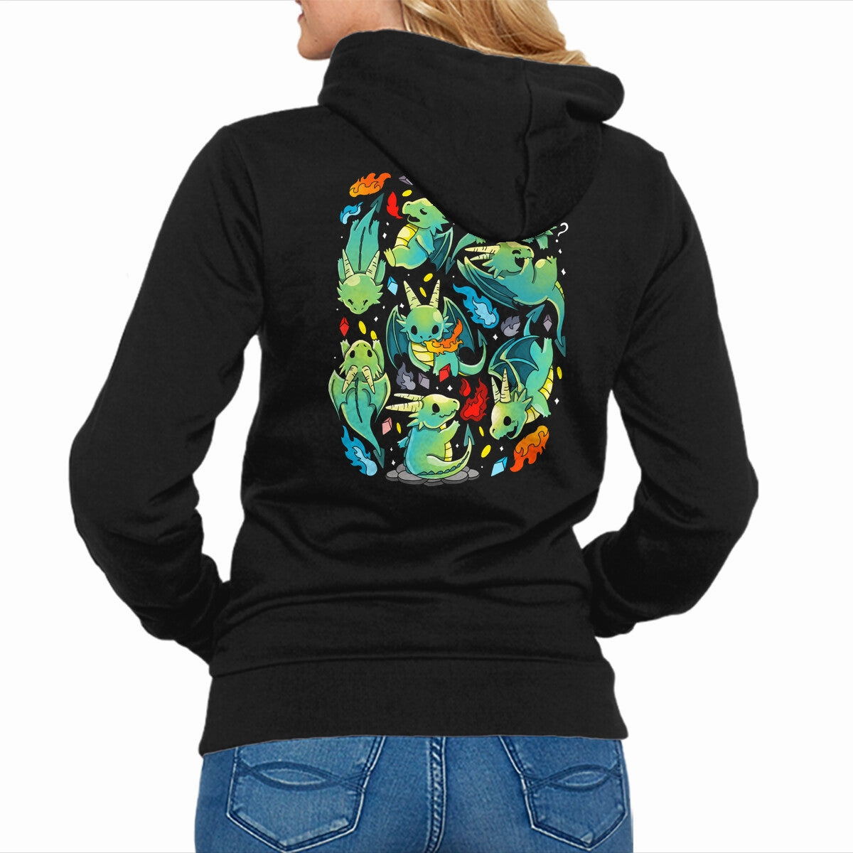 Cute Dragons Buttoned hypoallergenic