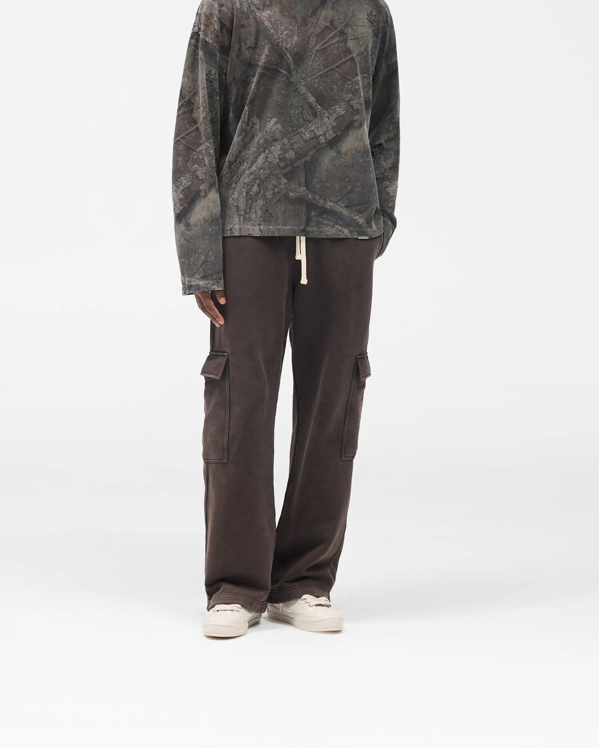 ThermalRegulatingLining Initial Cargo Sweatpants - Coffee