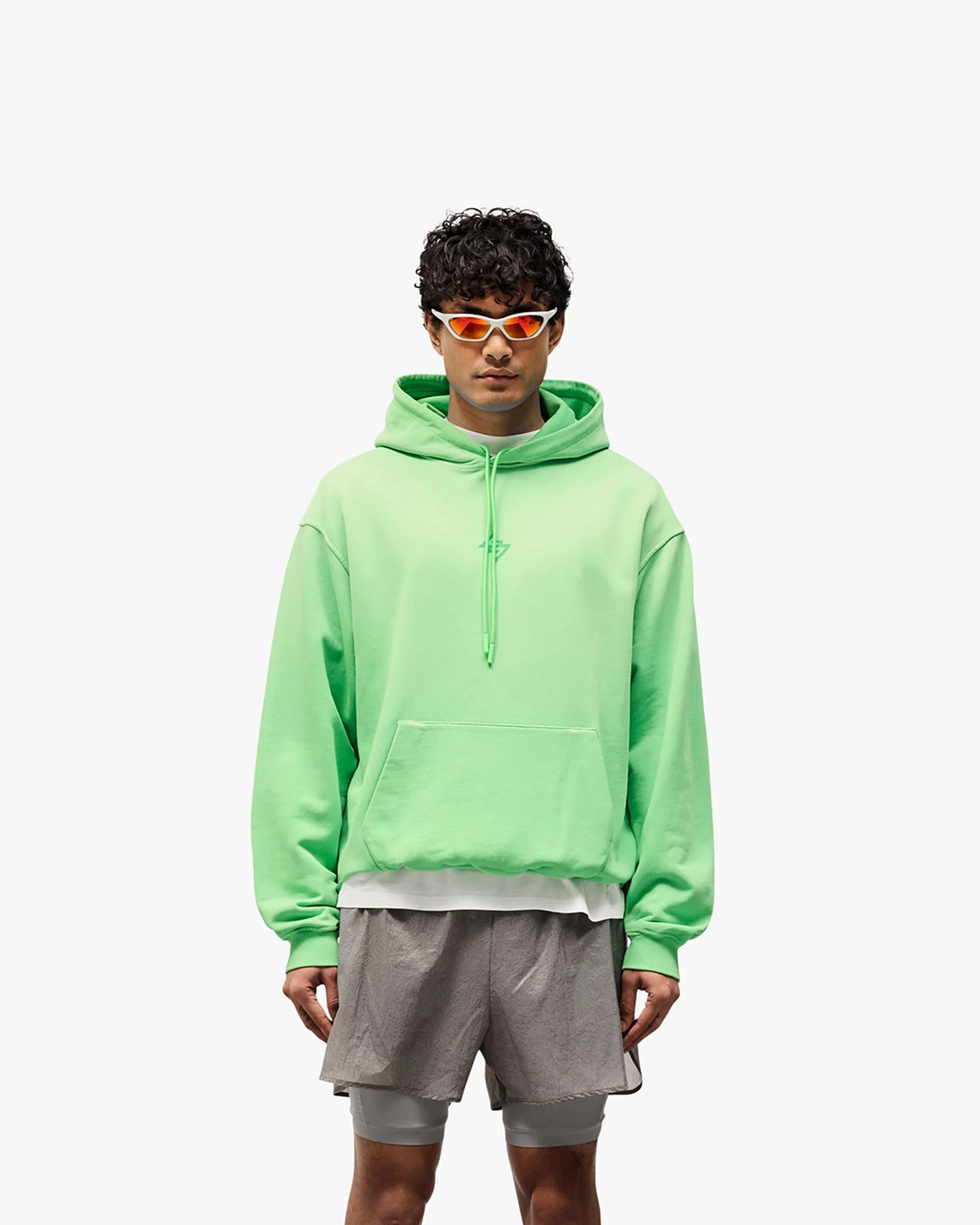 247 Motion Oversized Hoodie  - Speed Green City Cool