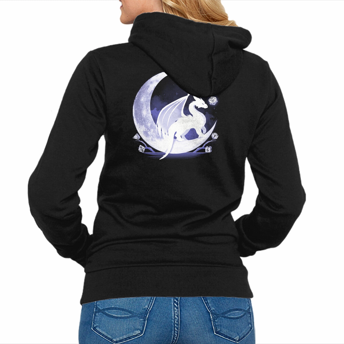 Dragon Dice Moon Unisex Design Casual Wear