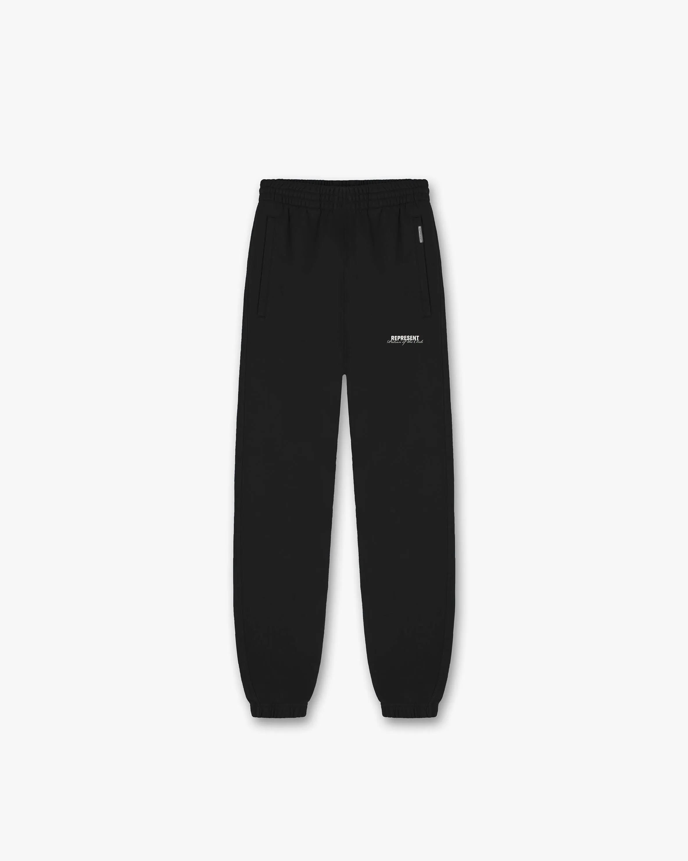 SlimFit Durable Seam Construction Patron Of The Club Sweatpant - Black