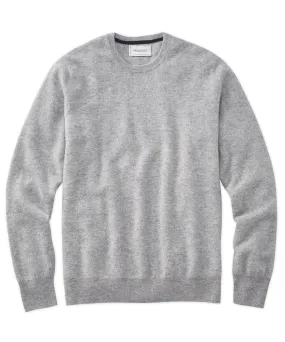 Melange Cashmere Crew Sweater Urban Fashion First Date
