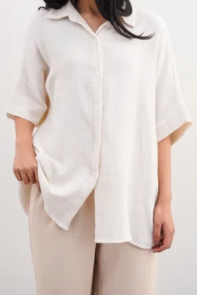 ORGANIC MUSLIN SHIRT Beach Ready