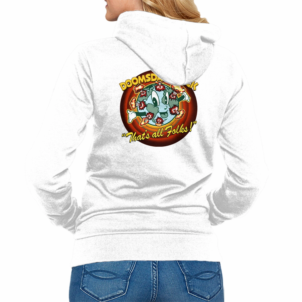 Soft Hoodie product sock comfort Doomsday Clock