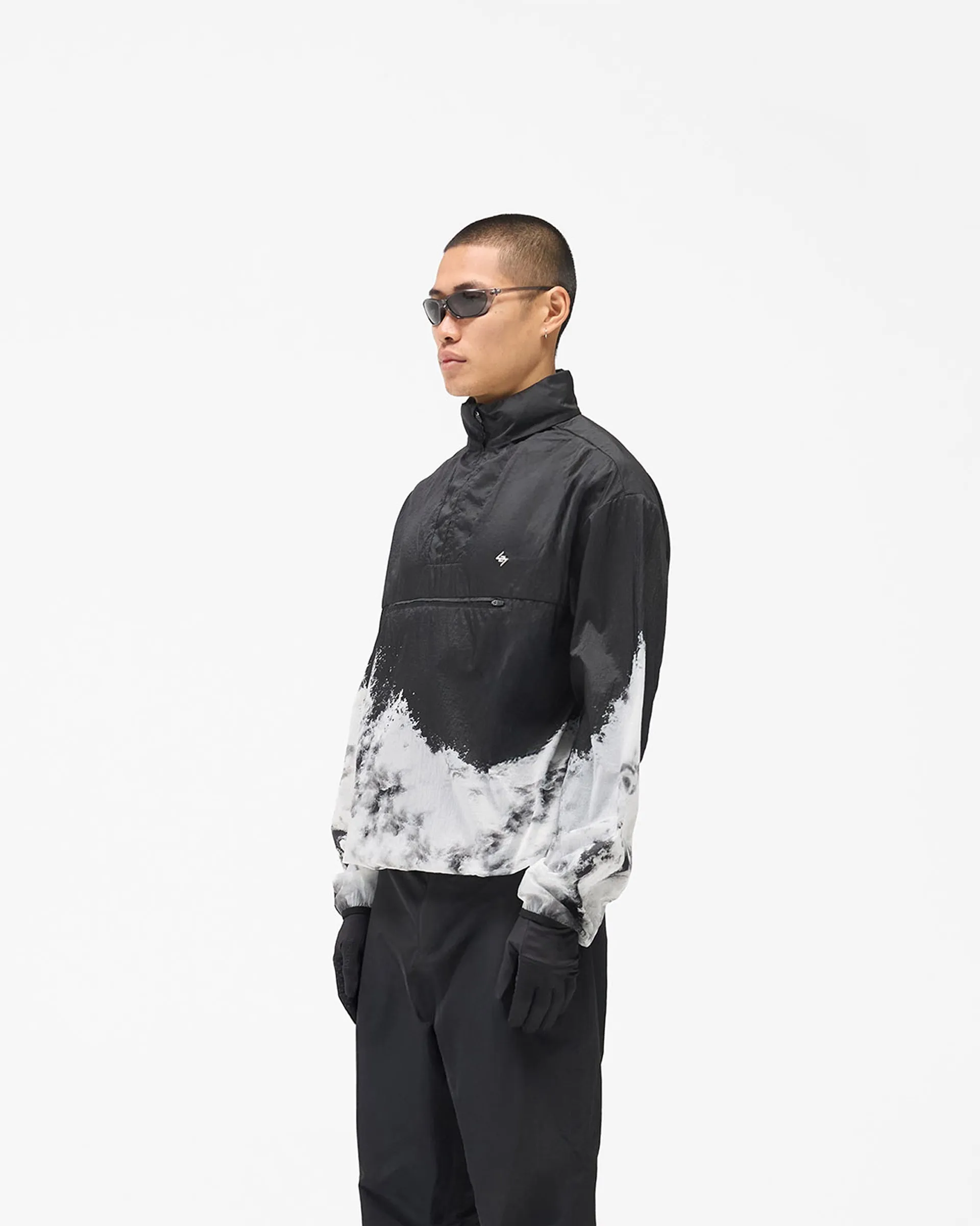 Anti Glare Trim Temperature Regulating Fill 247 Overhead Training Jacket - Black