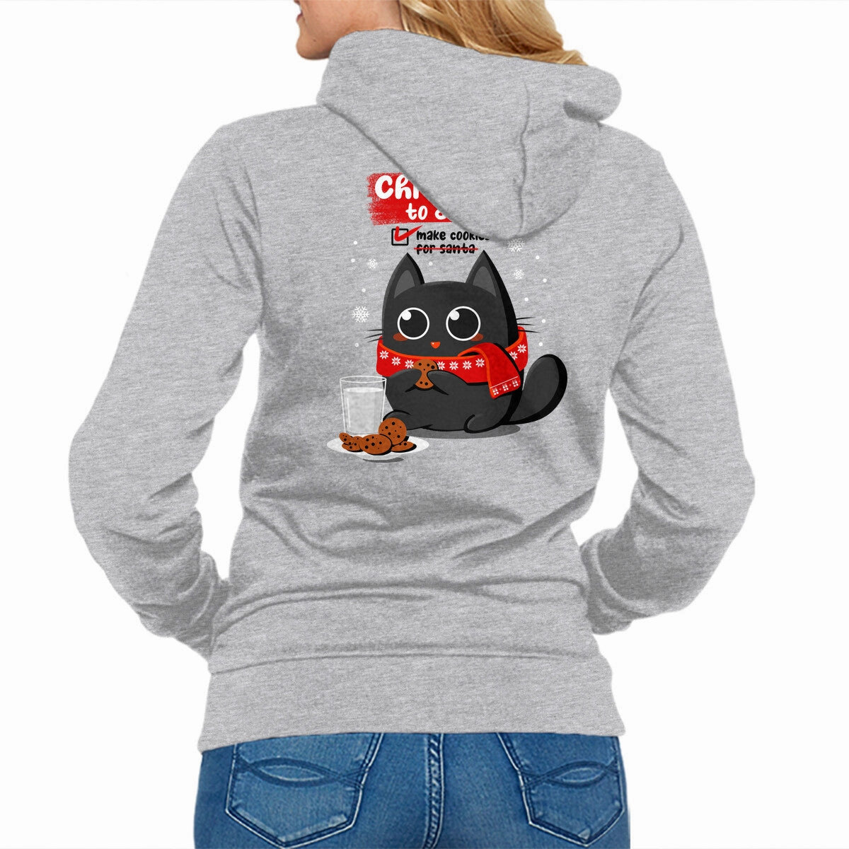 Cookies For Santa Modern Sporty Drawstring