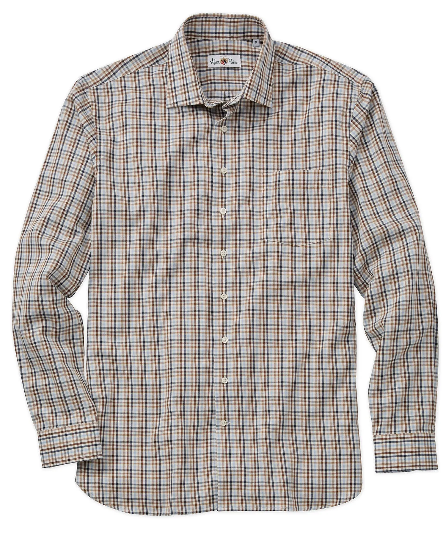 Festival Outfit Finstall Tattersall Check Long-Sleeve Sport Shirt