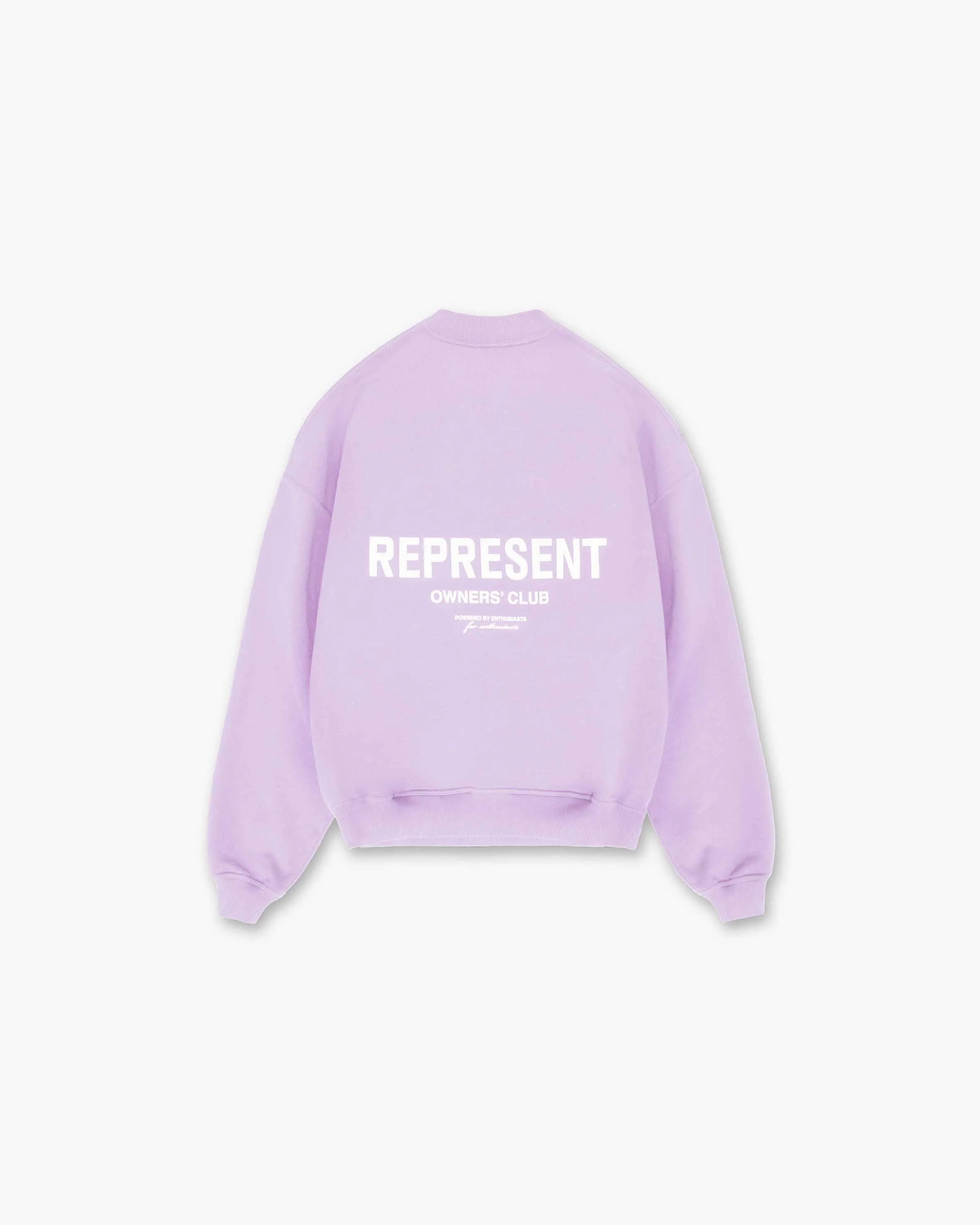 Represent Owners Club Sweater - Pastel Lilac Daily Fit