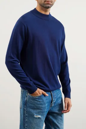 Crew Neck Design COTTON HIGH-CREW JUMPER