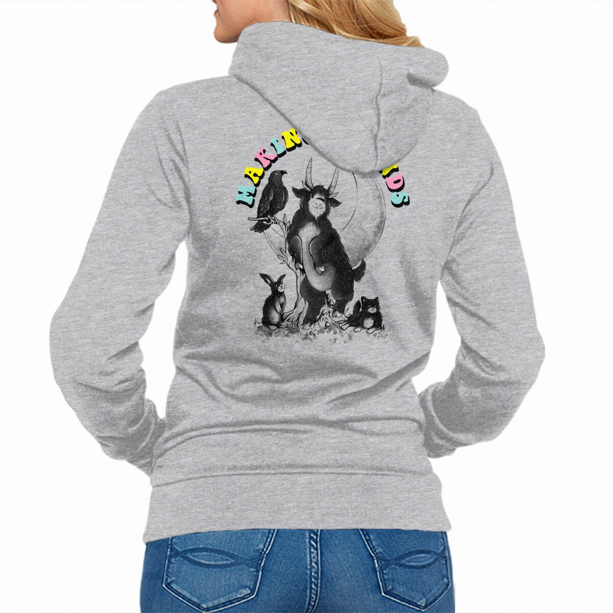 Dark Friends Relaxed Fit Hoodie