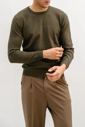 Comfy Layer Odor Resistant Knitwear CREW NECK SWEATER